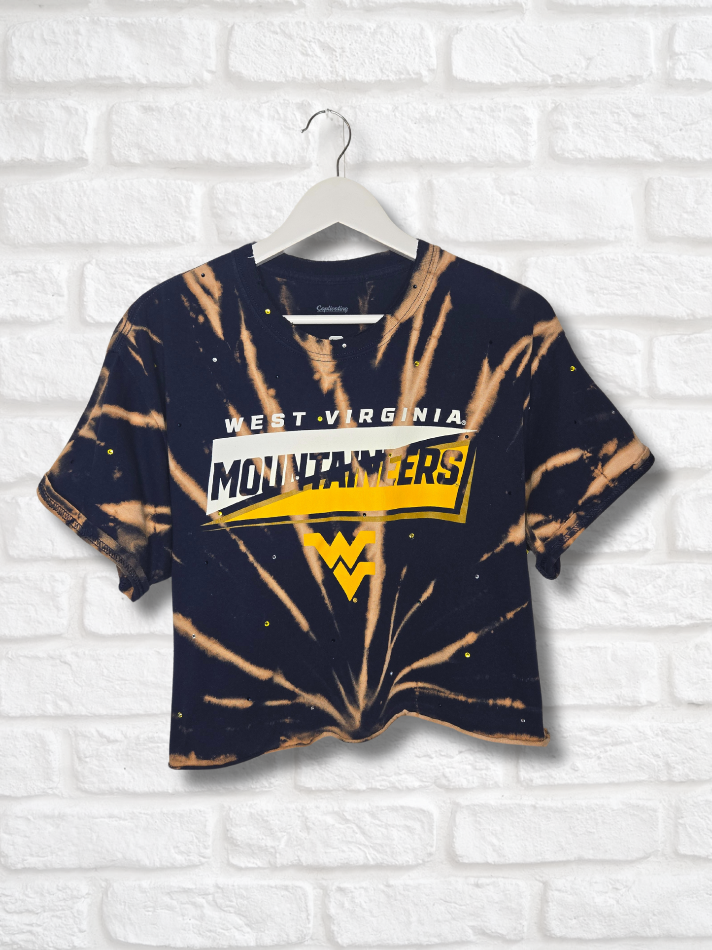 West Virginia Mountaineers Crop Tee