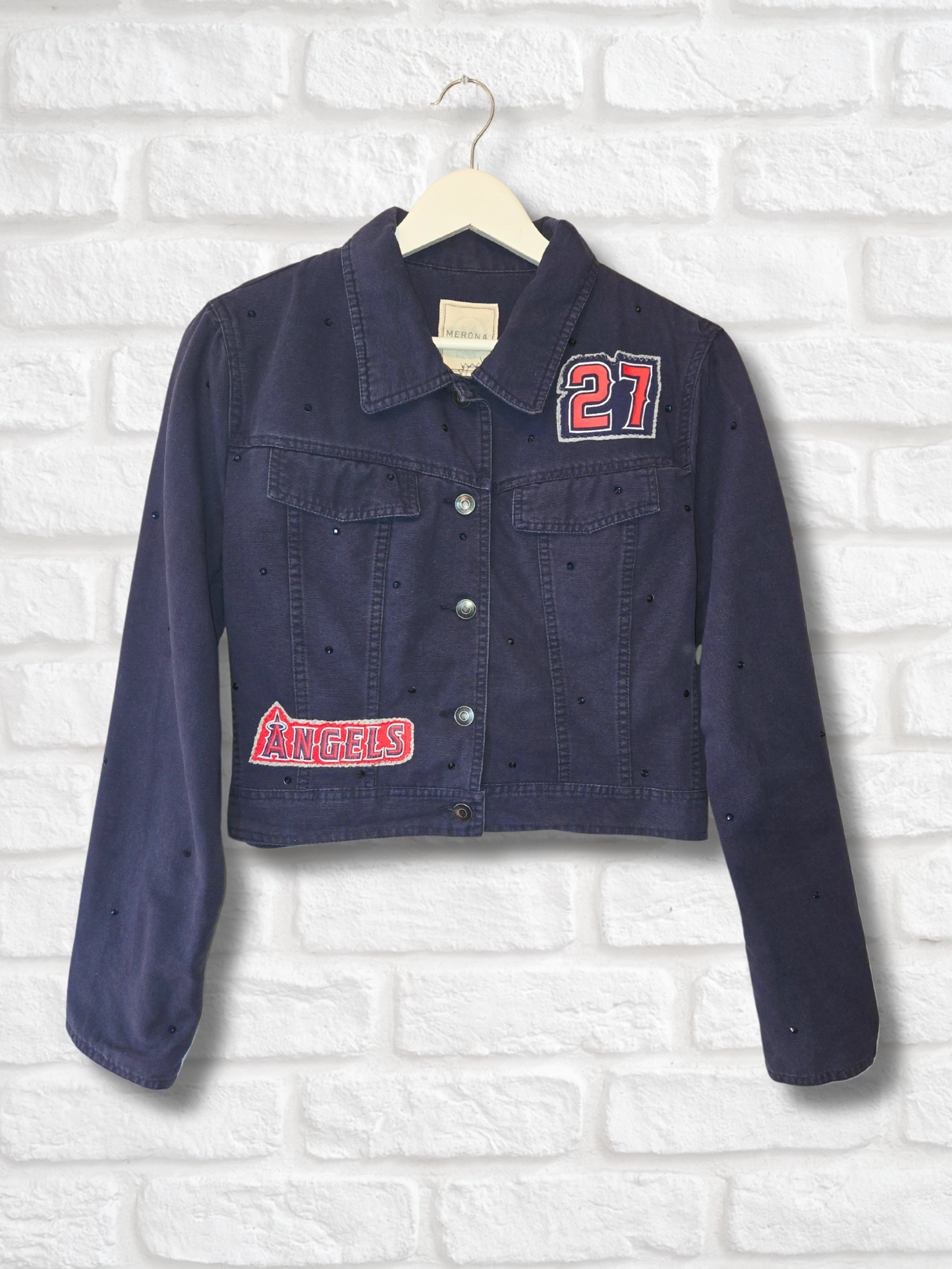 Los Angeles Angels Crop Jacket