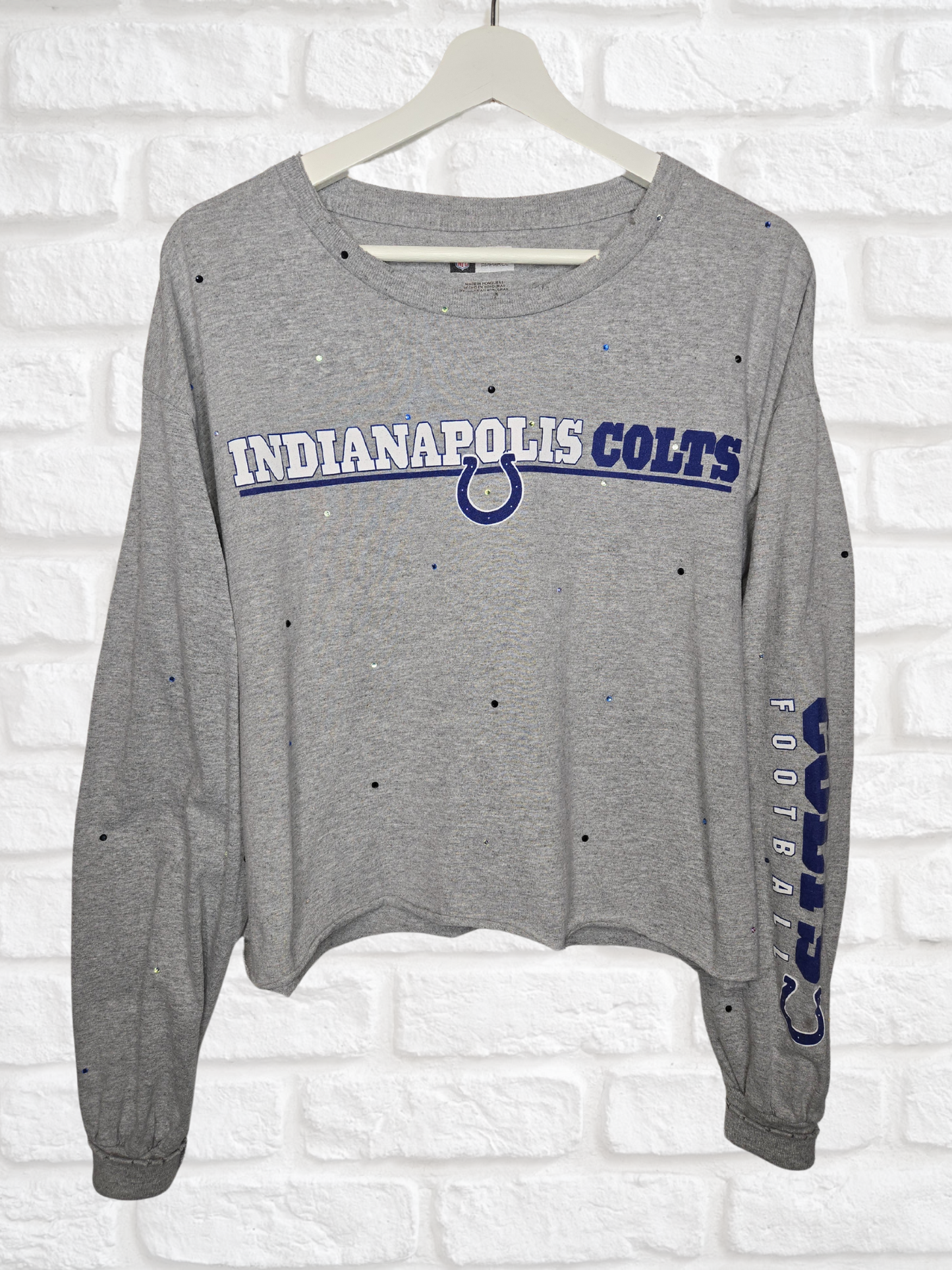 Indianapolis Colts Crop Tee