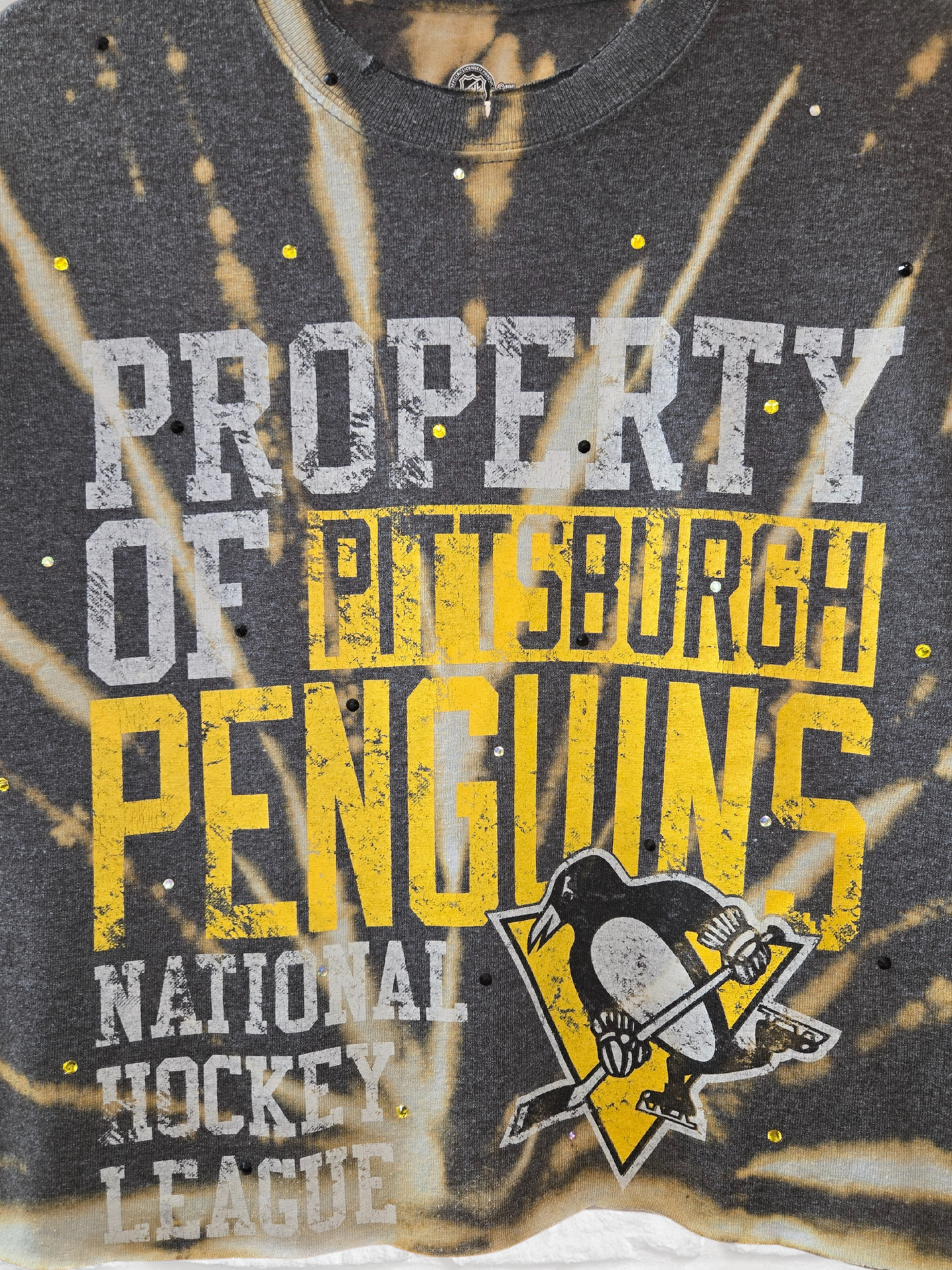 Pittsburgh Penguins Crop Tee