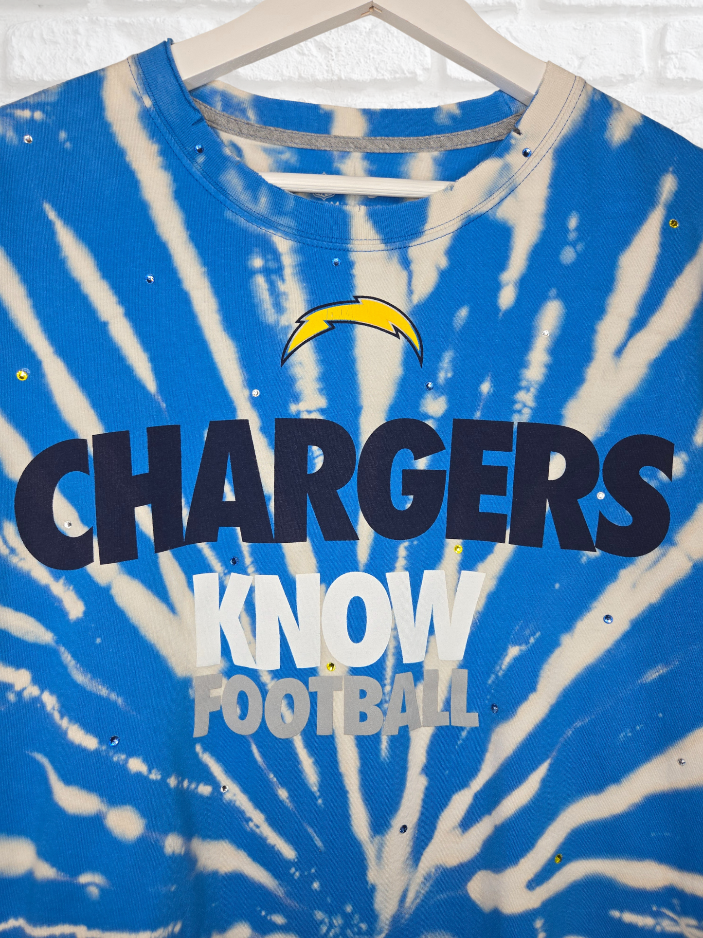 Los Angeles Chargers Crop Tee