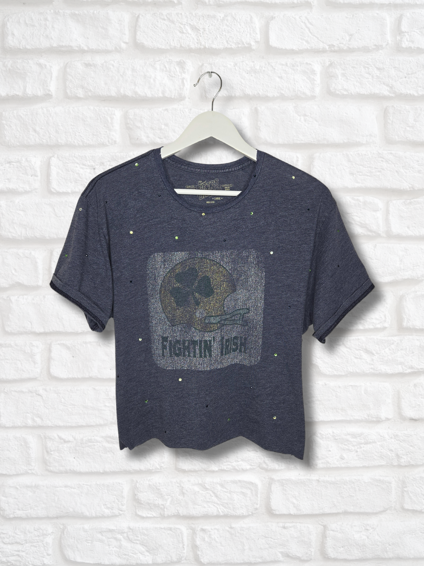 Notre Dame Fighting Irish Crop Tee
