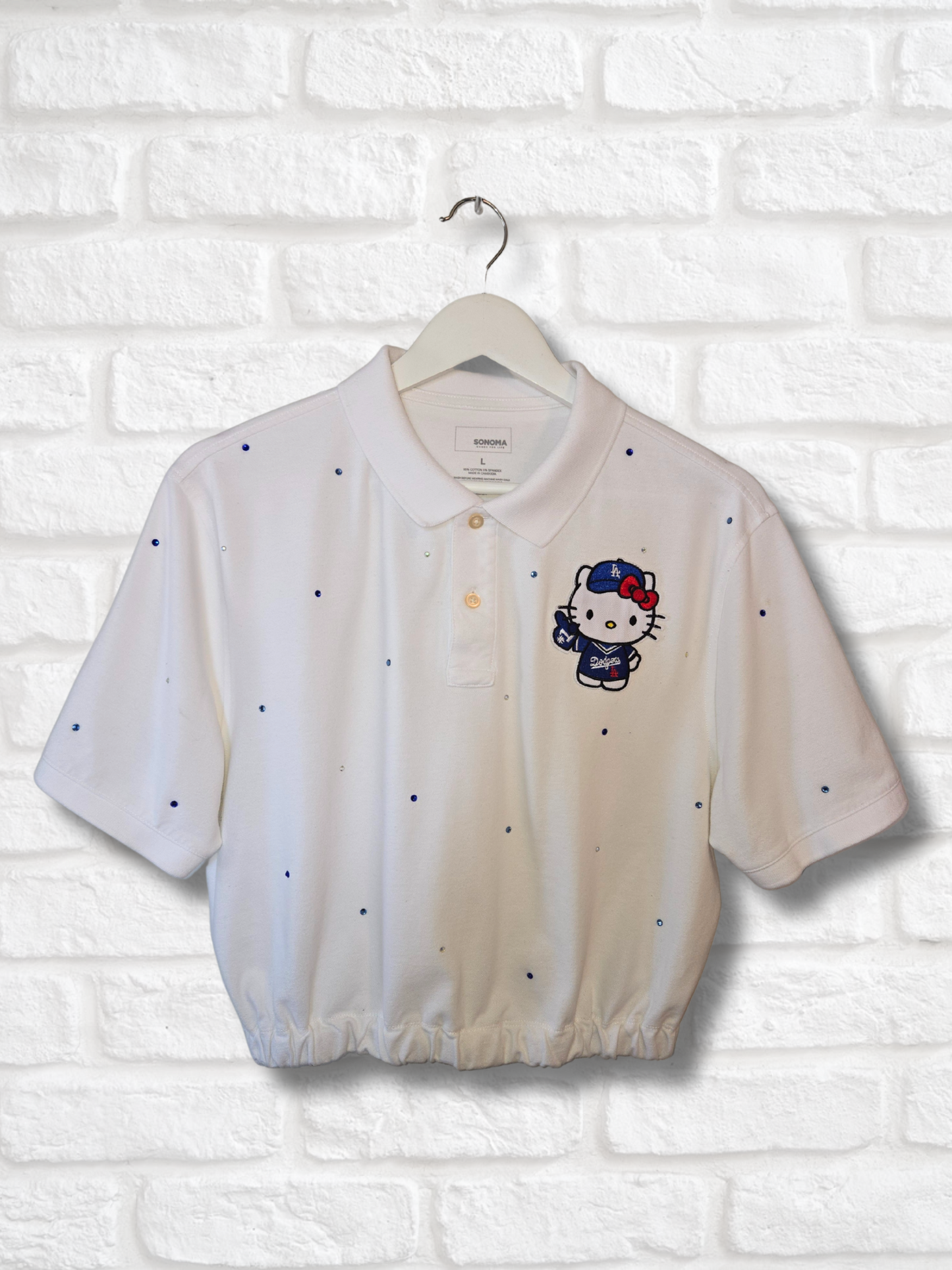 Los Angeles Dodgers HK Crop Polo