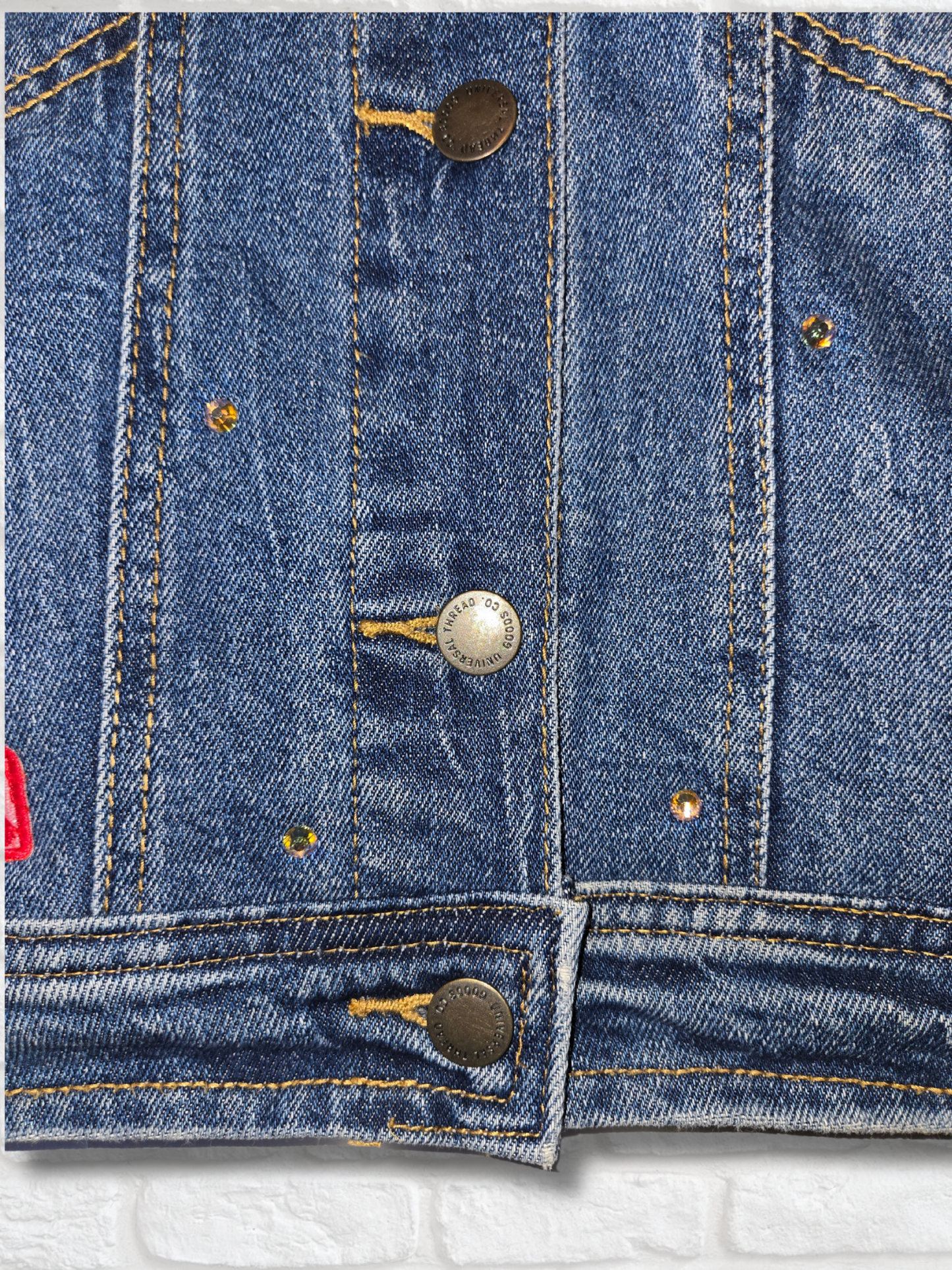 Arizona Diamondbacks Crop Denim Jacket
