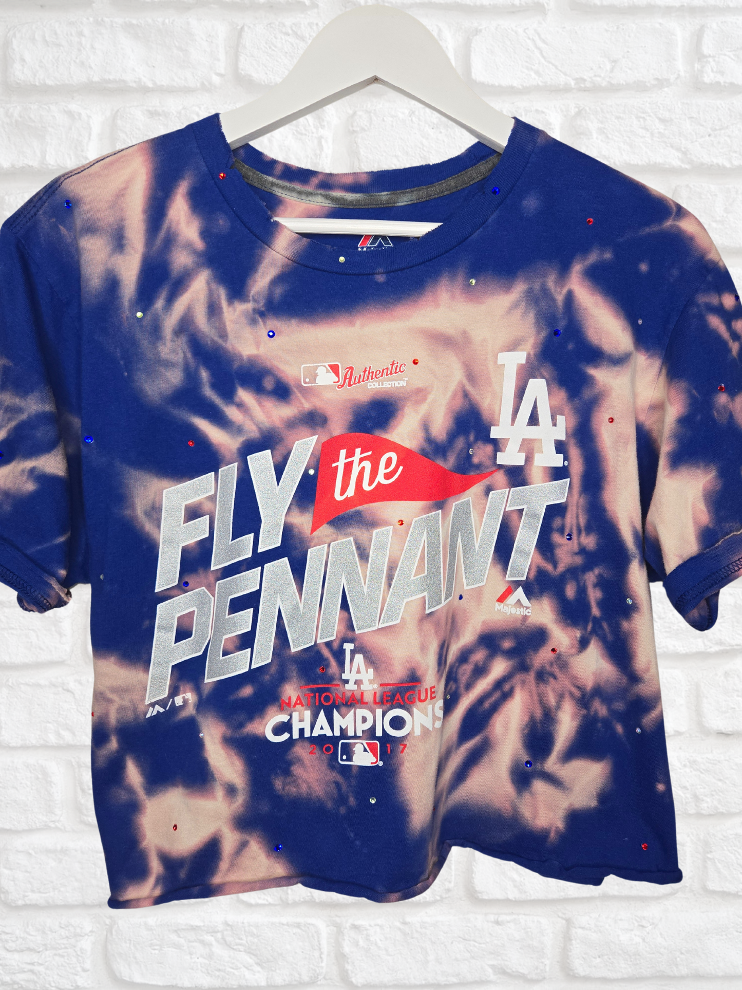 Los Angeles Dodgers Crop Tee