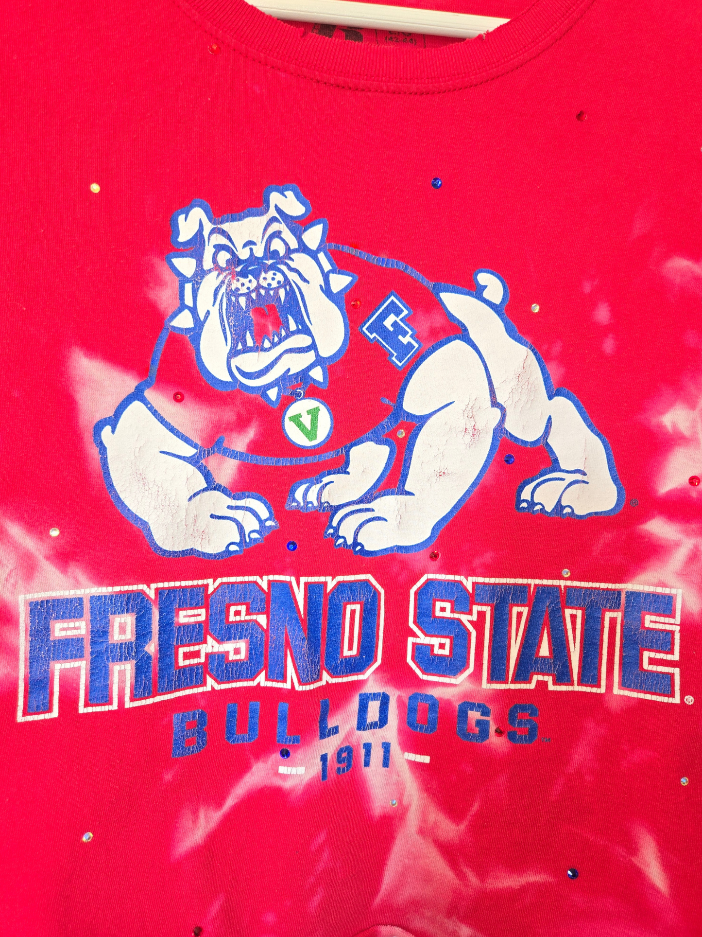 Fresno State Bulldogs Crop Tee