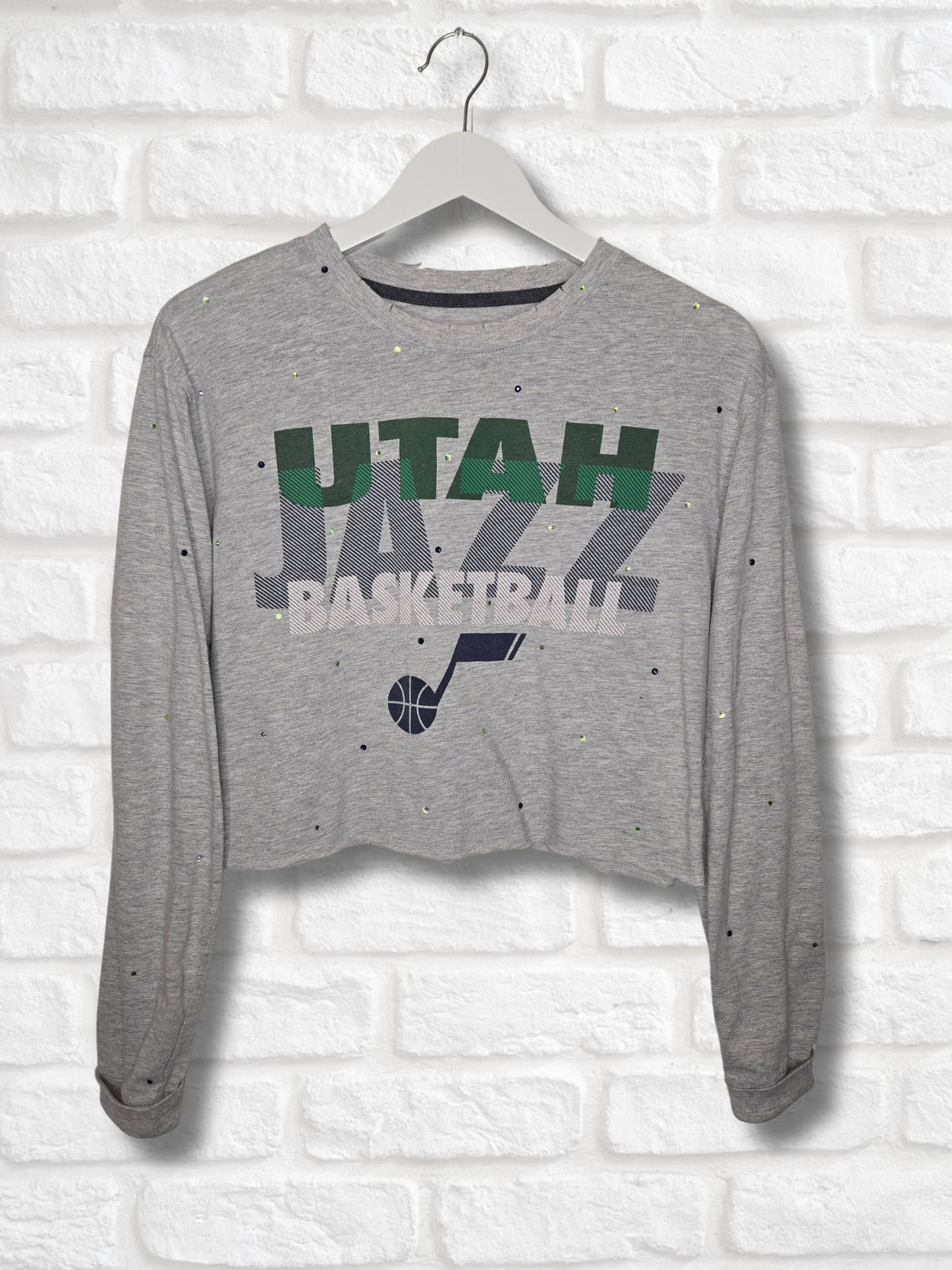 Utah Jazz Crop Tee