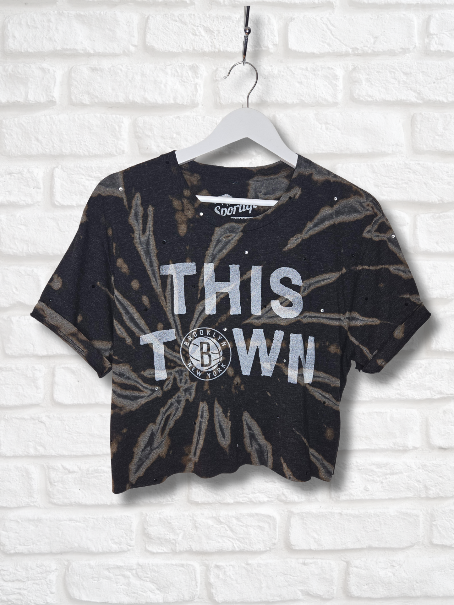 Brooklyn Nets Crop Tee