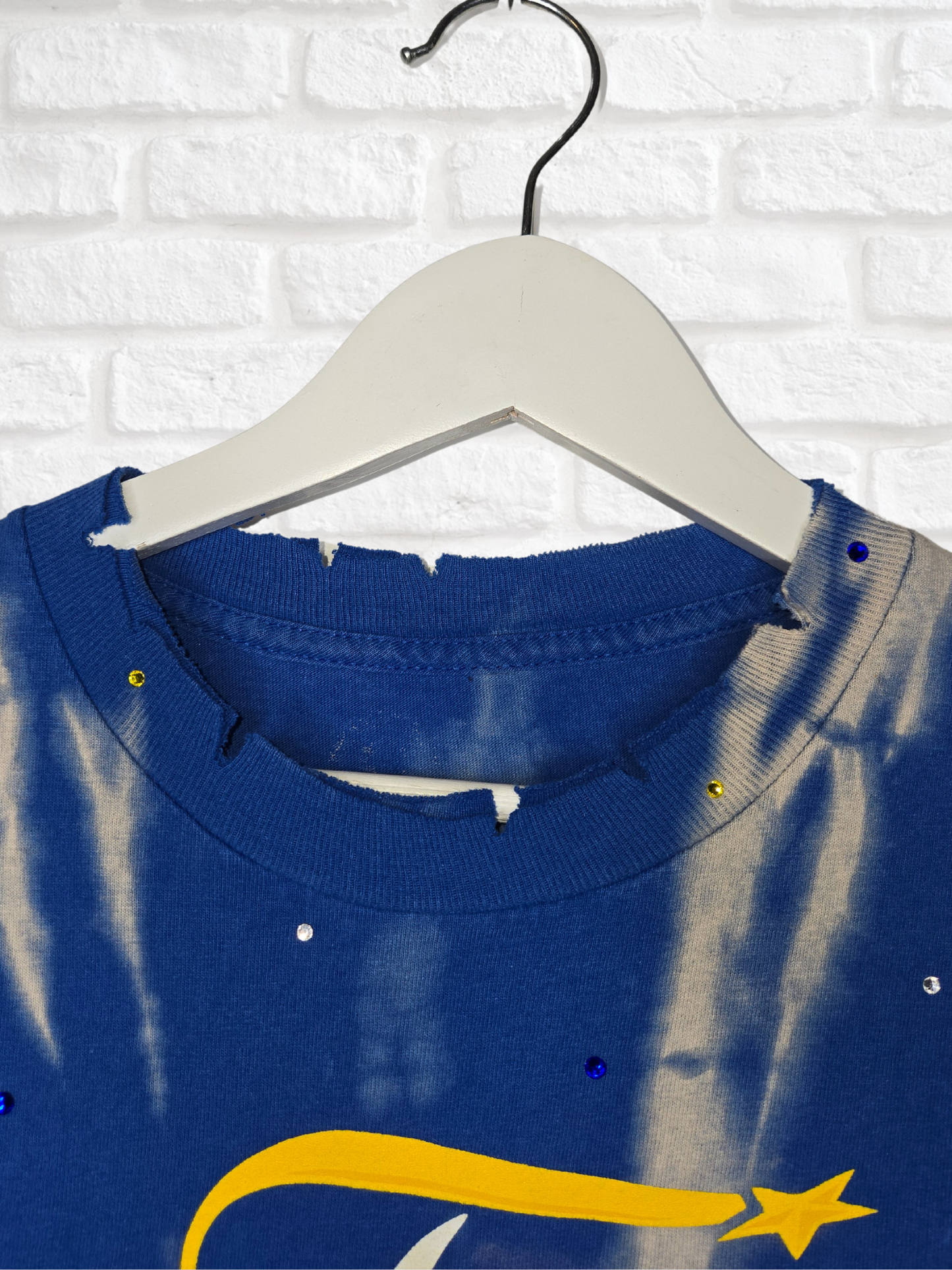 Golden State Warriors Crop Tee