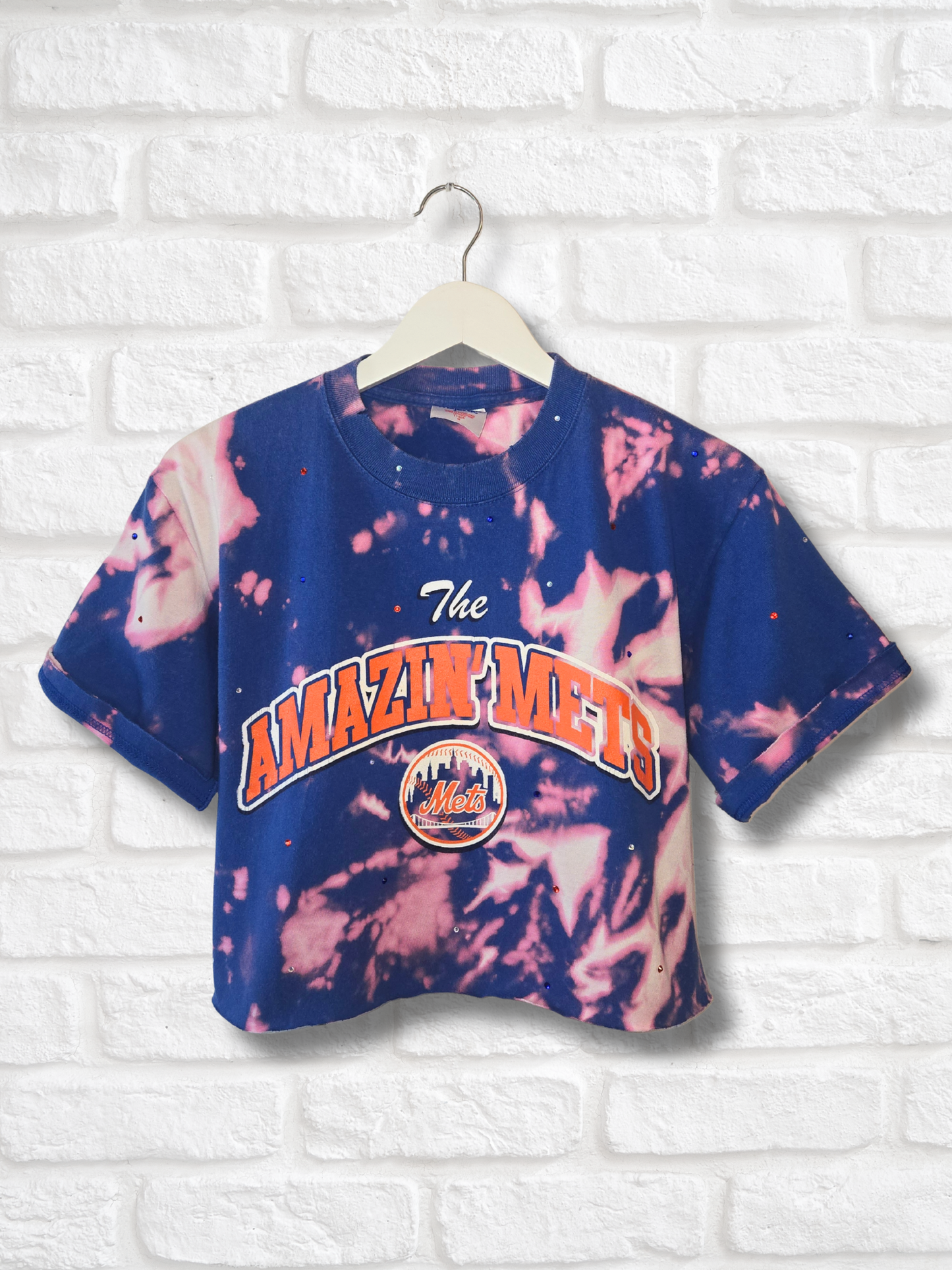 New York Mets Crop Top