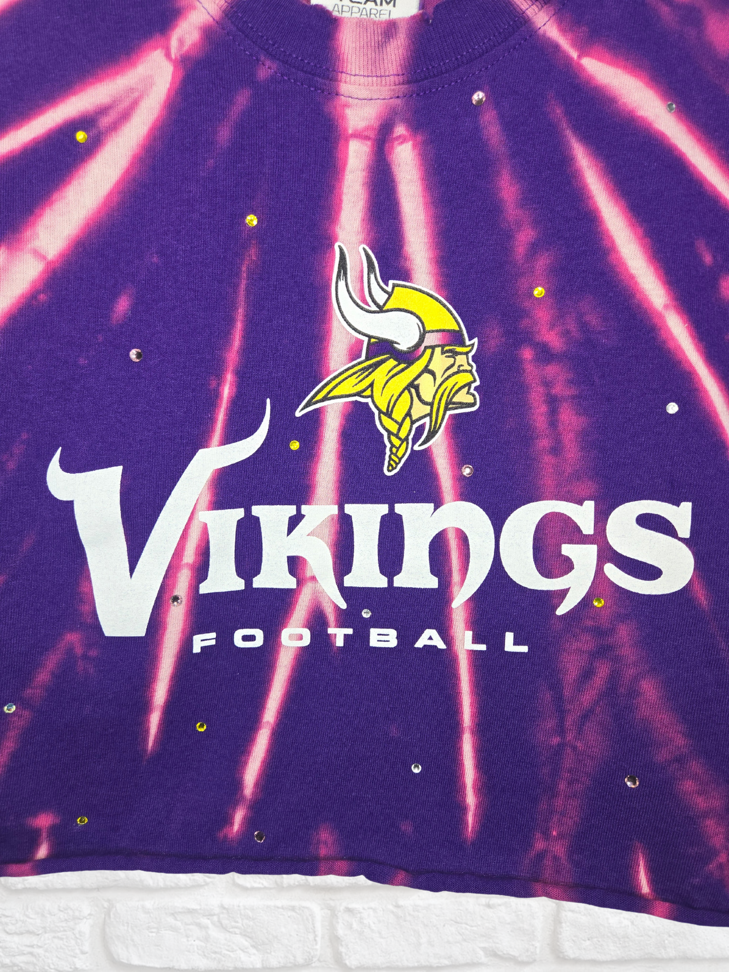 Minnesota Vikings Crop Tee