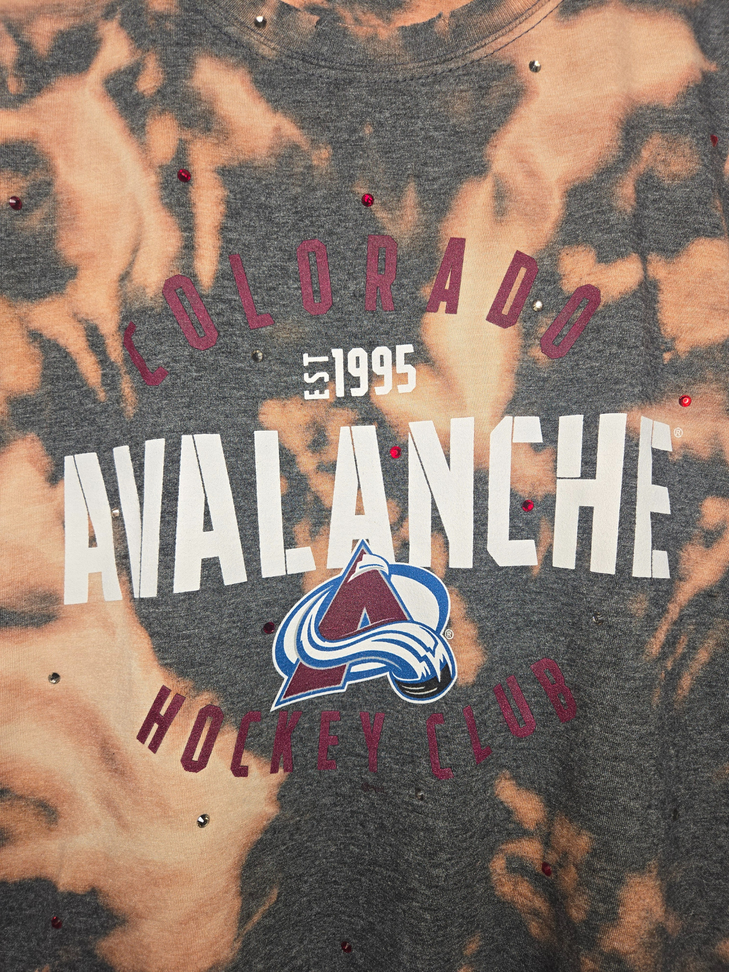 Colorado Avalanche Crop Tee