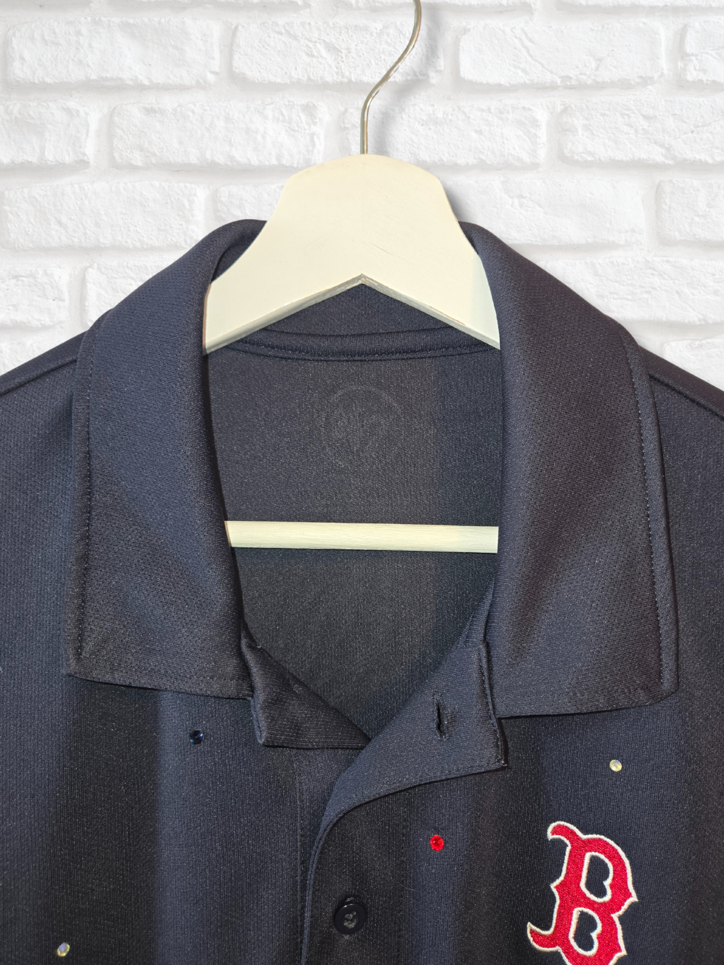 Boston Red Sox Crop Polo