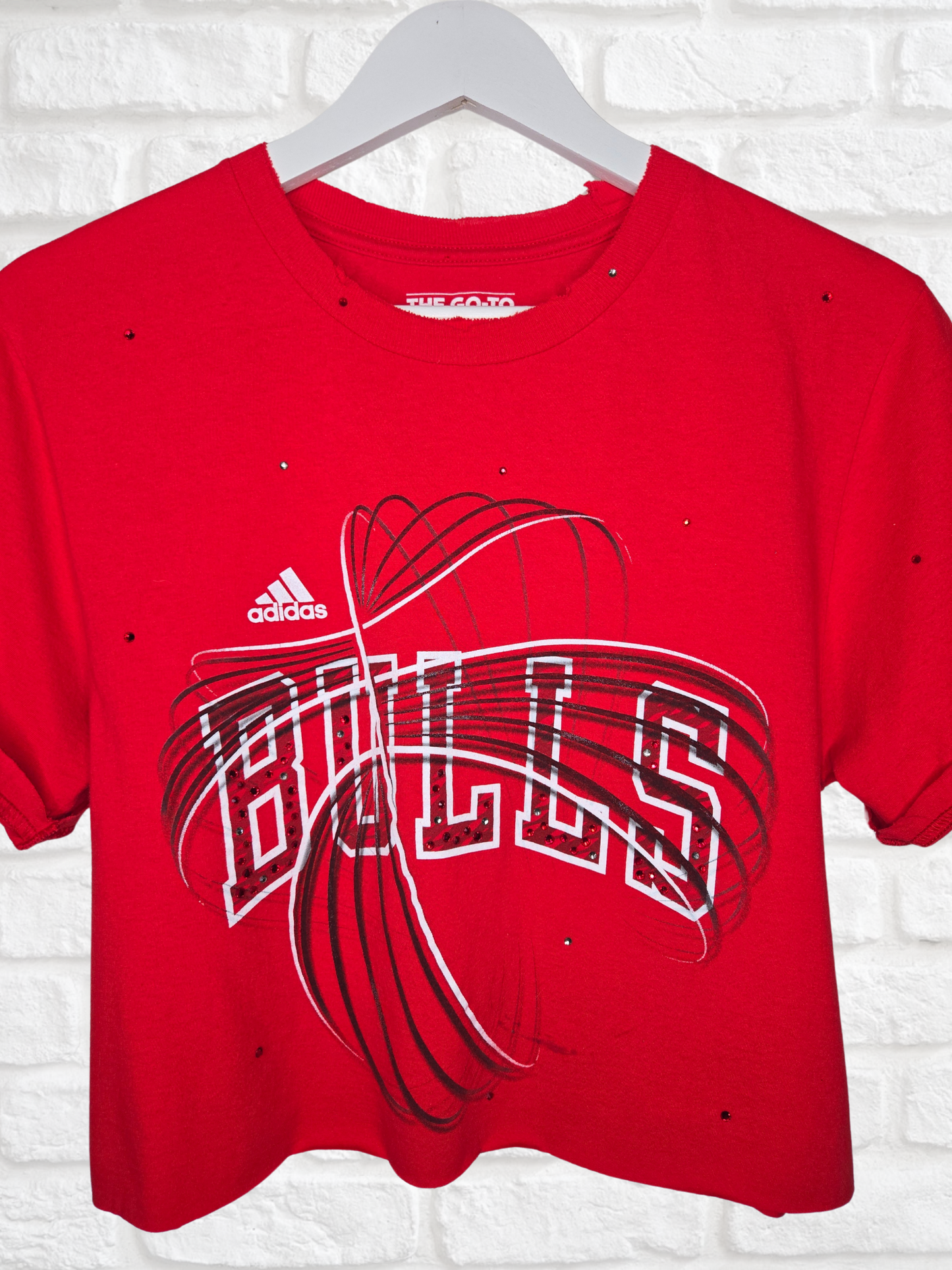 Chicago Bulls Crop Tee