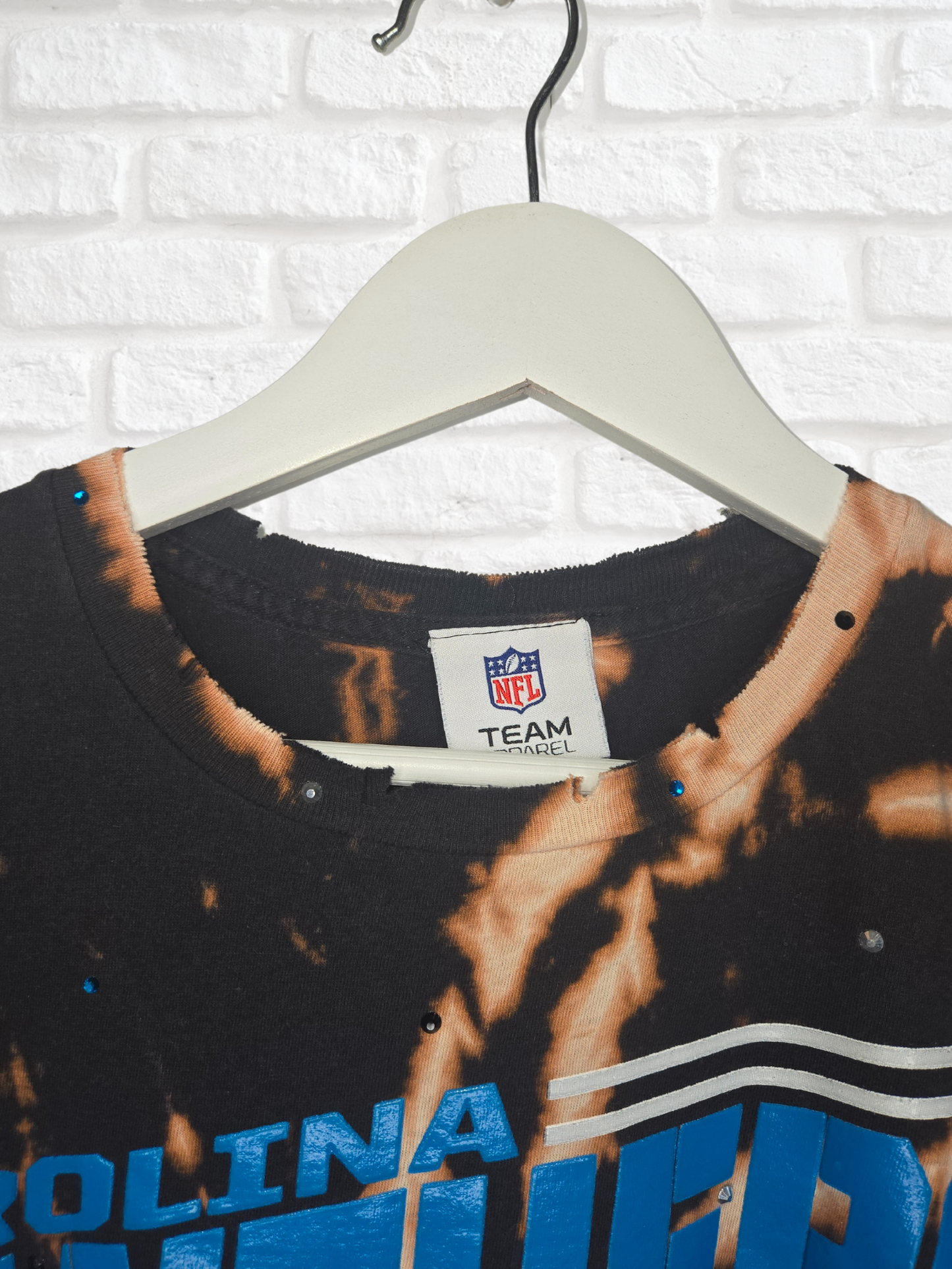 Carolina Panthers Crop Tee