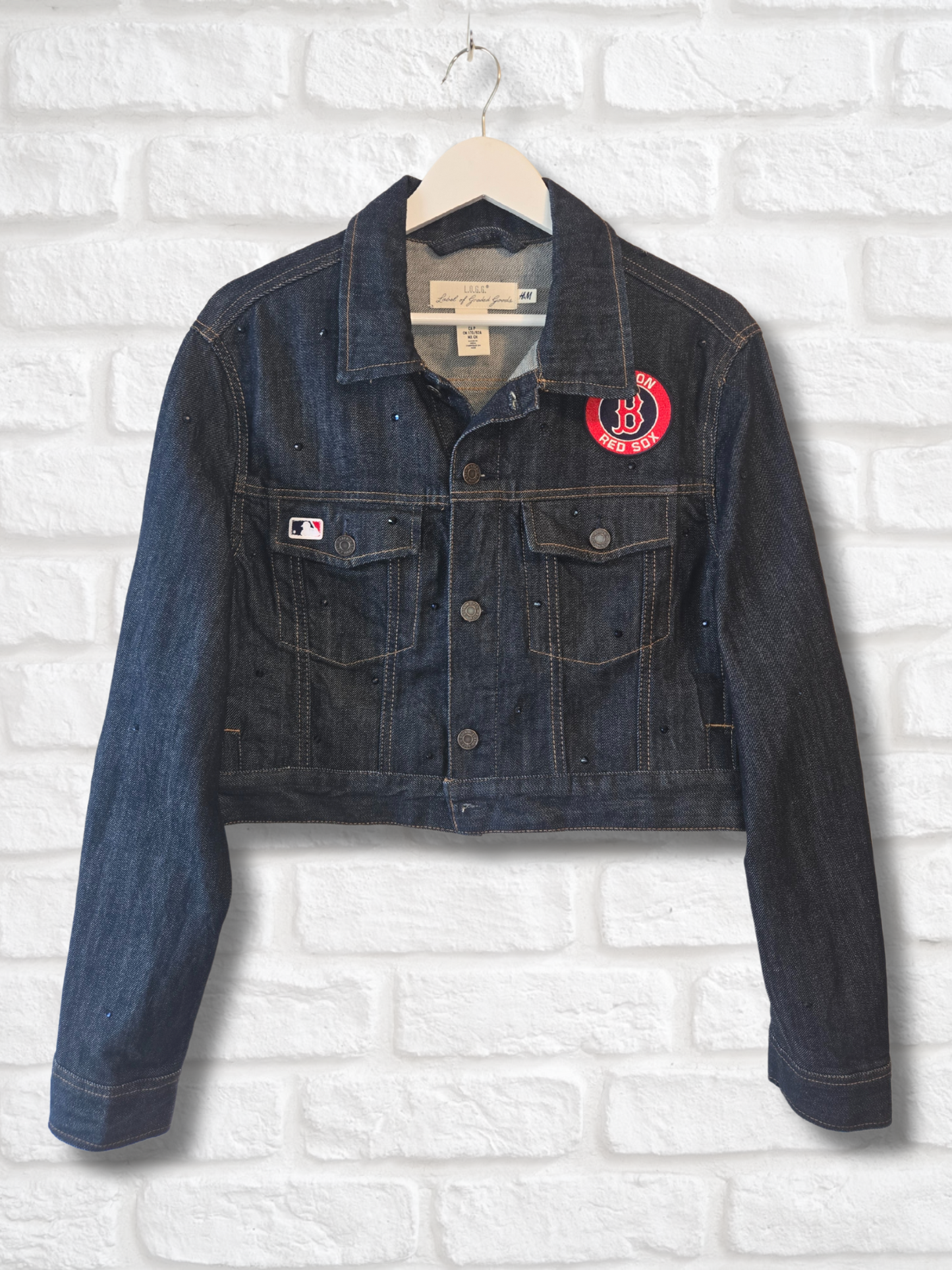Boston Red Sox Crop Jacket