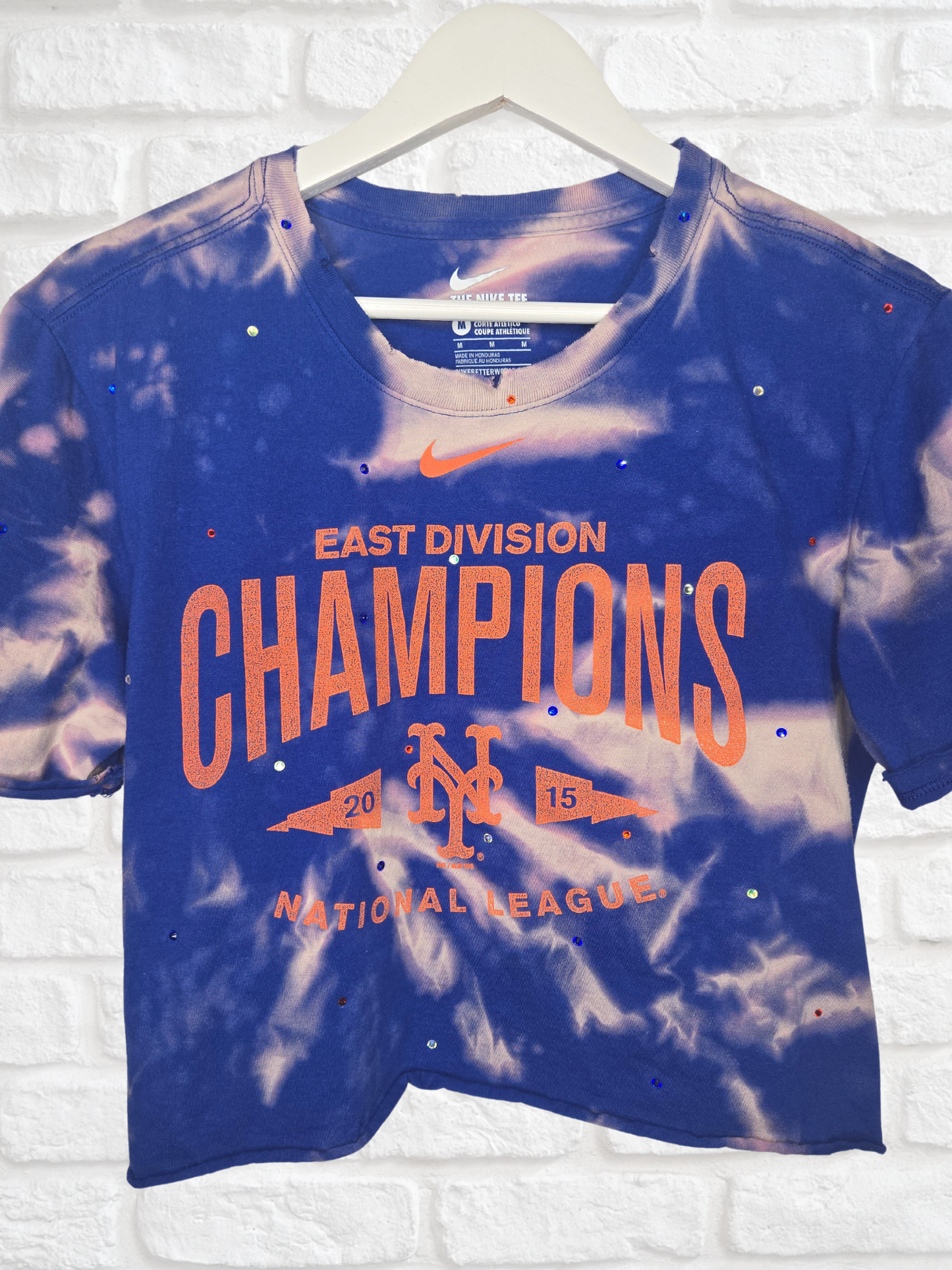 New York Mets Crop Tee