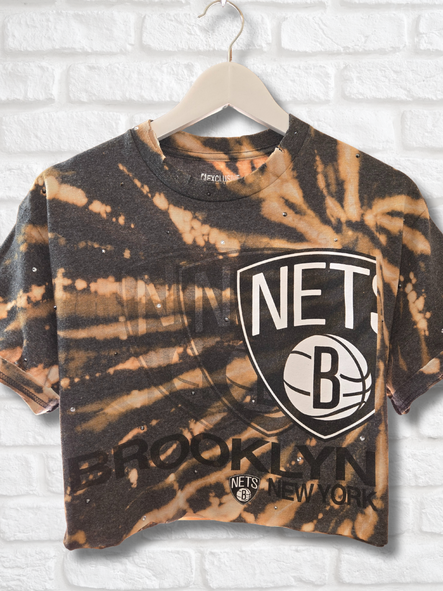 Brooklyn Nets Crop Tee