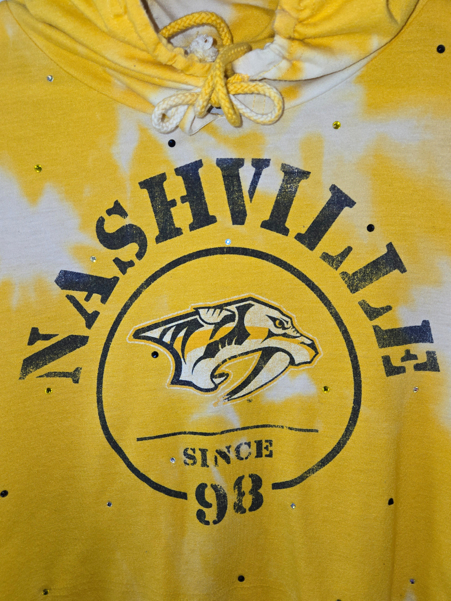 Nashville Predators Crop Hoodie
