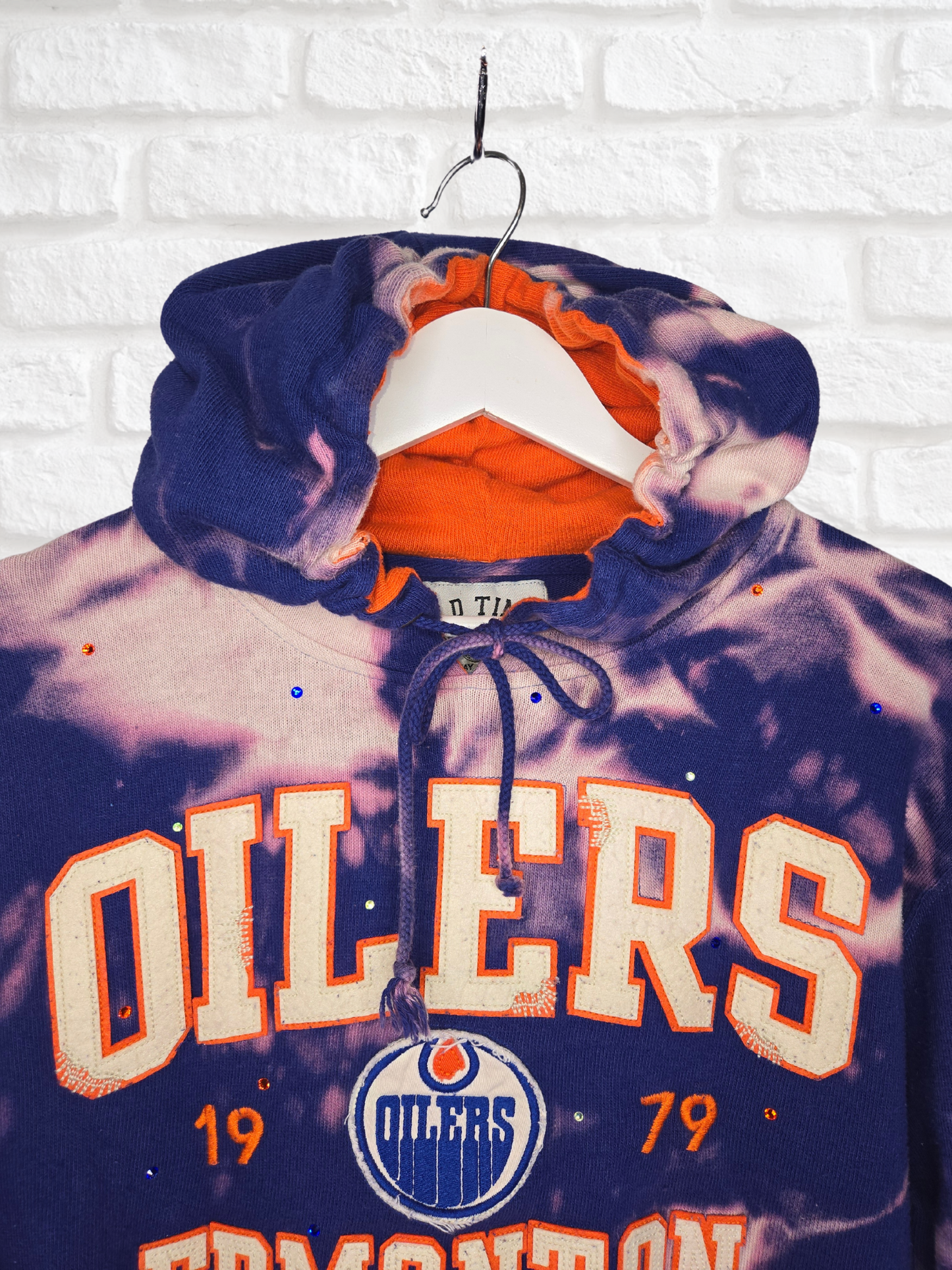 Edmonton Oilers Crop Hoodie