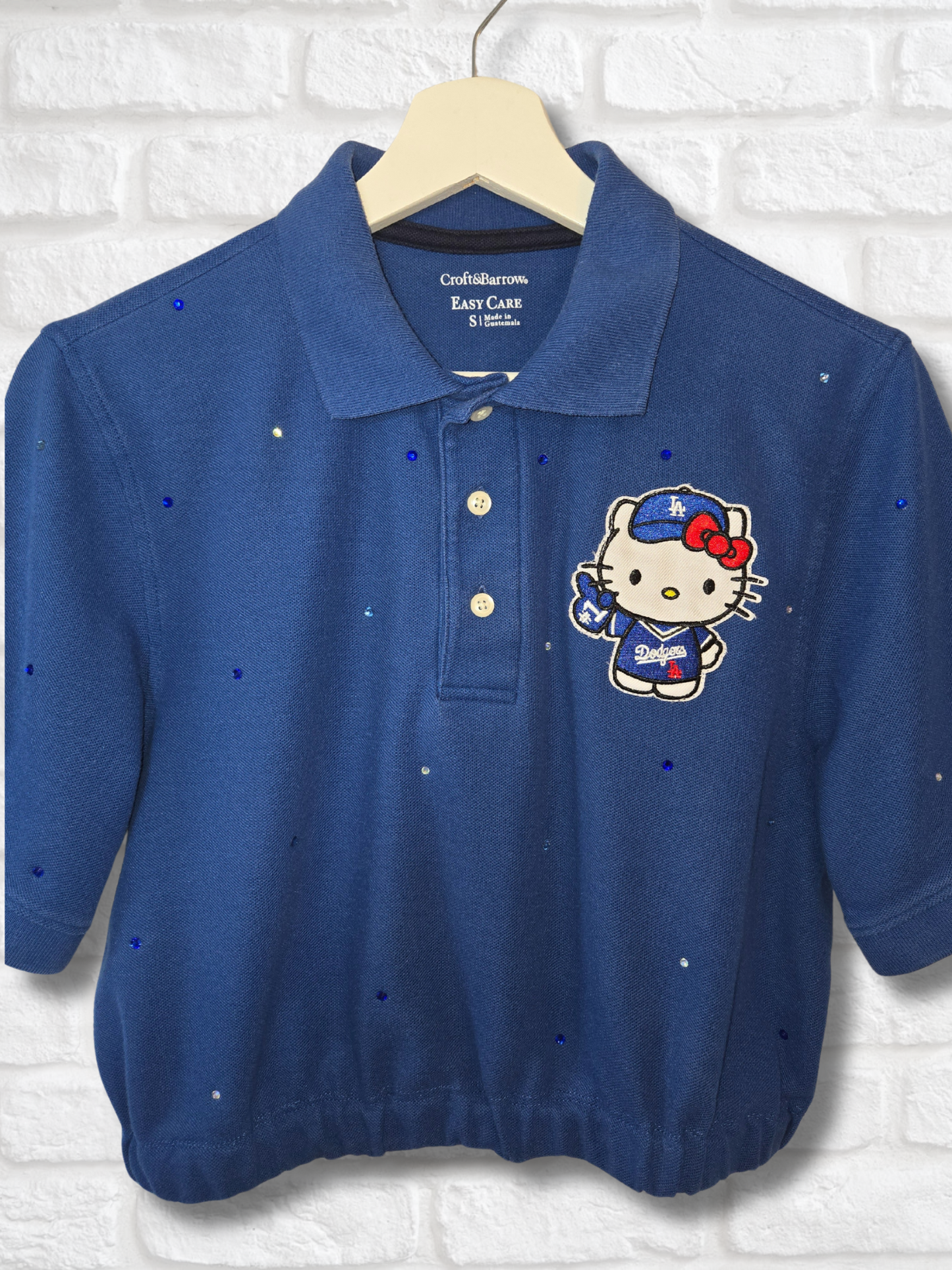 Los Angeles Dodgers HK Crop Polo