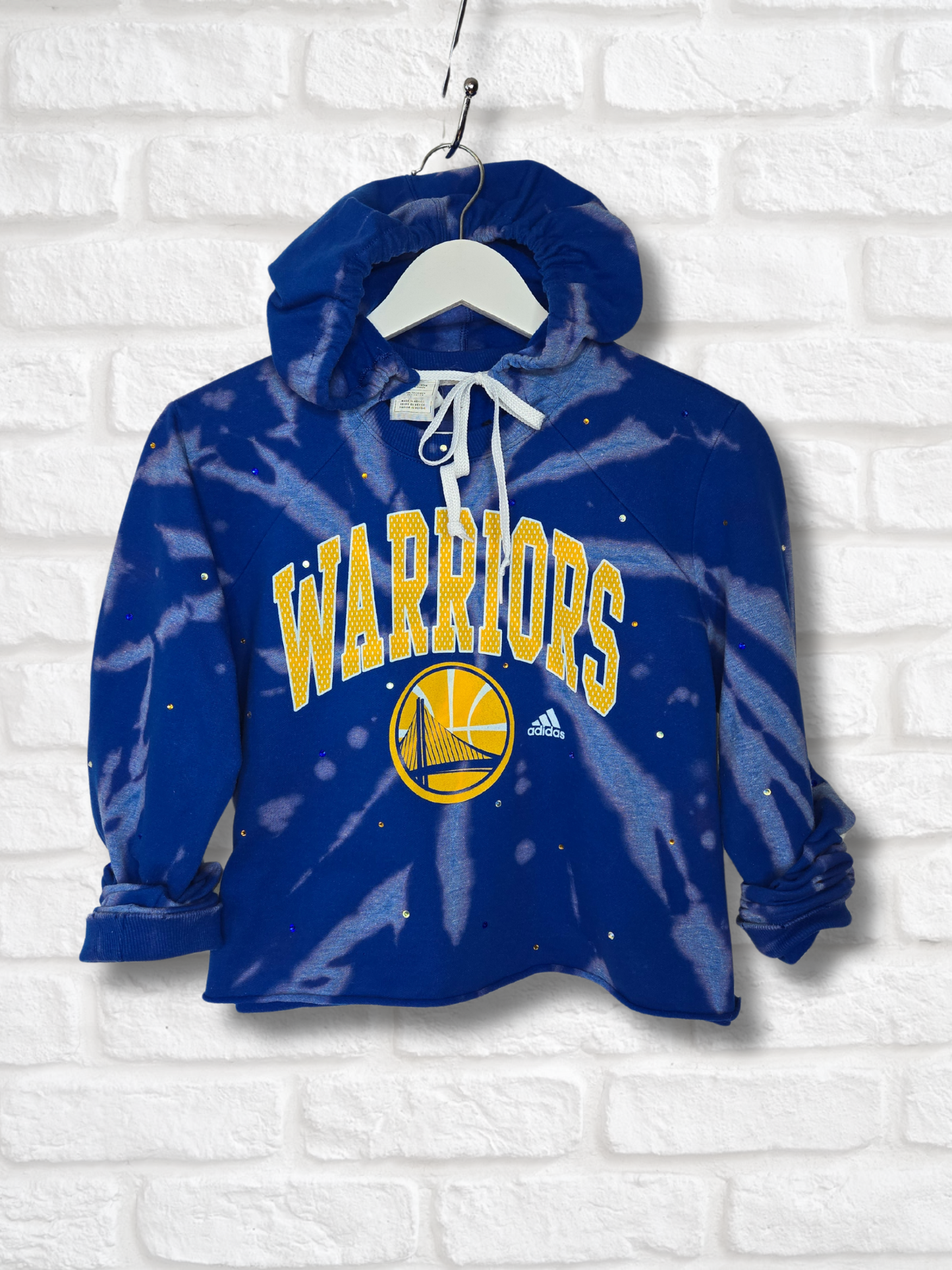 Golden State Warriors Crop Hoodie