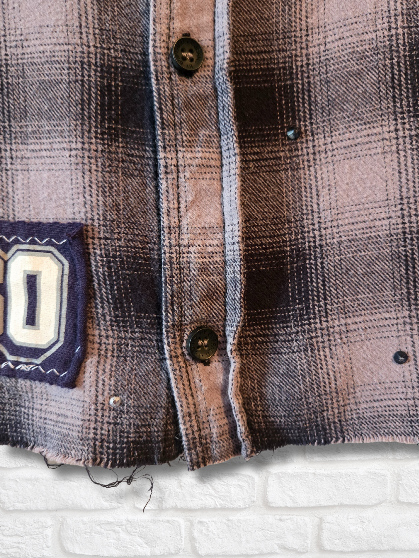 Dallas Cowboys Crop Flannel