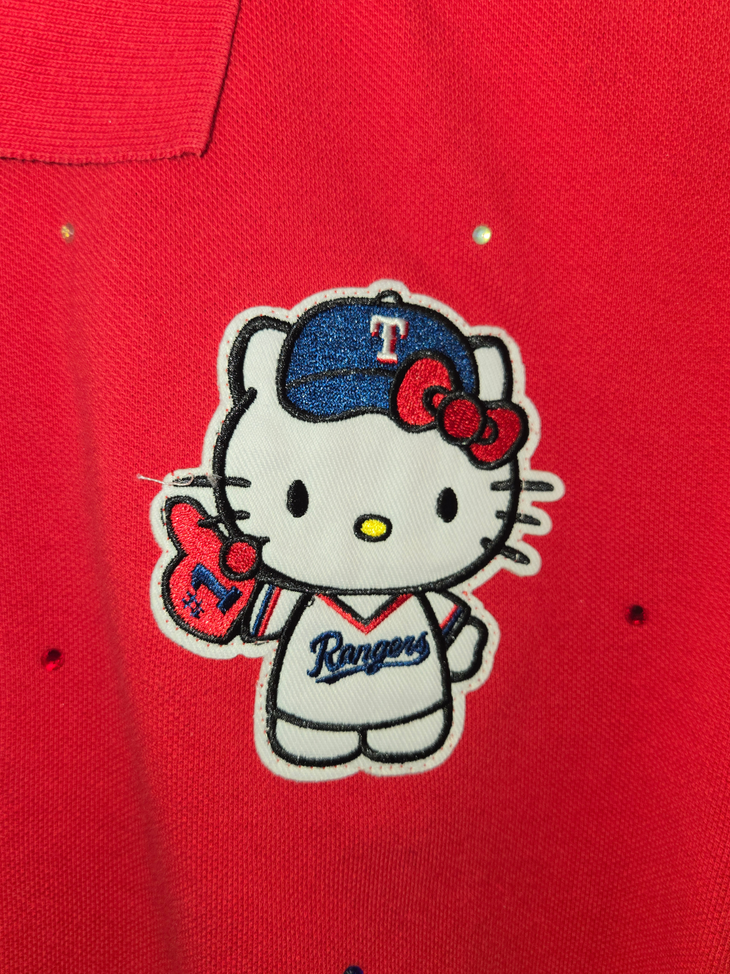 Texas Rangers HK Crop Polo