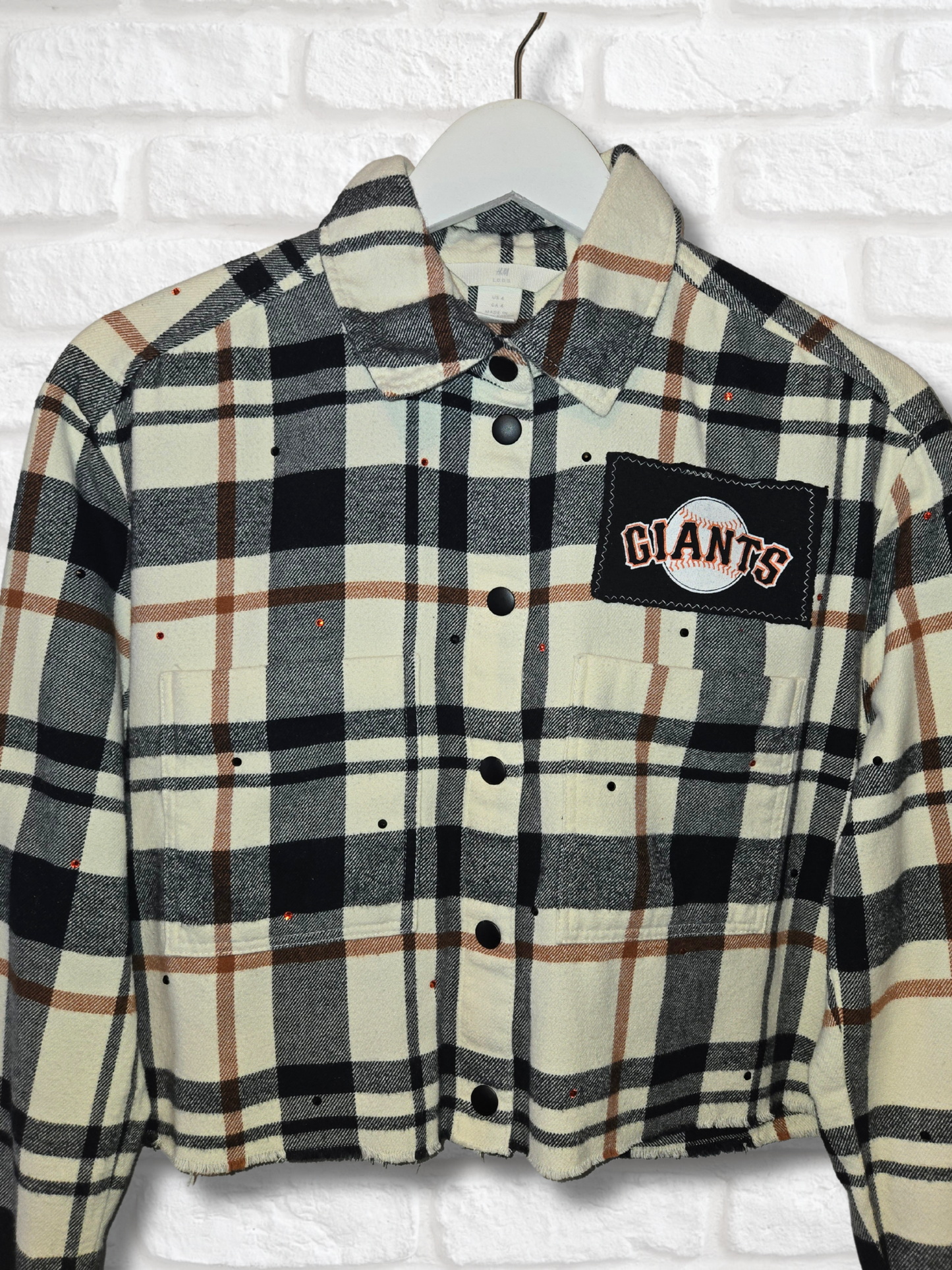San Francisco Giants Crop Flannel