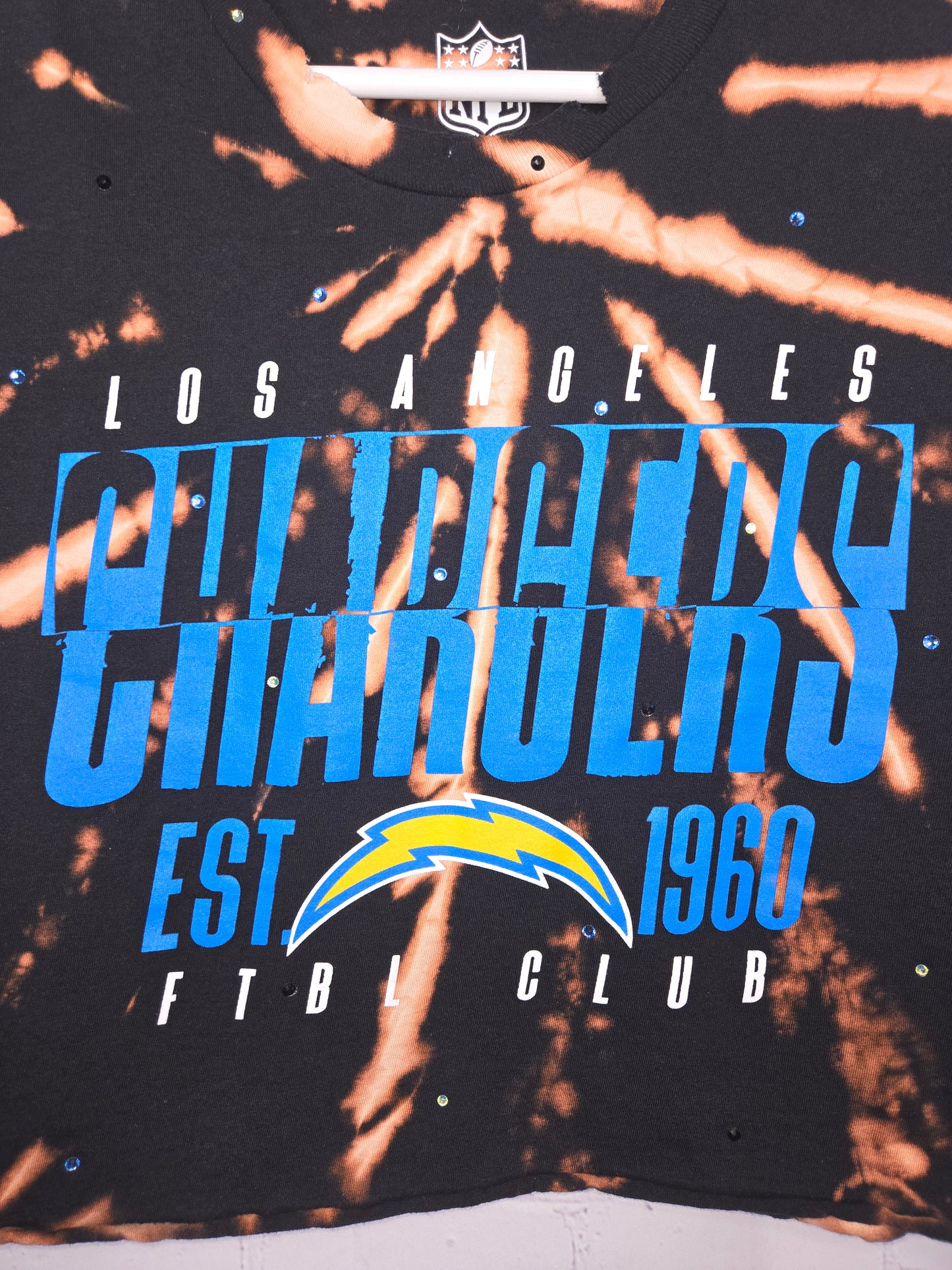 Los Angeles Chargers Crop Tee