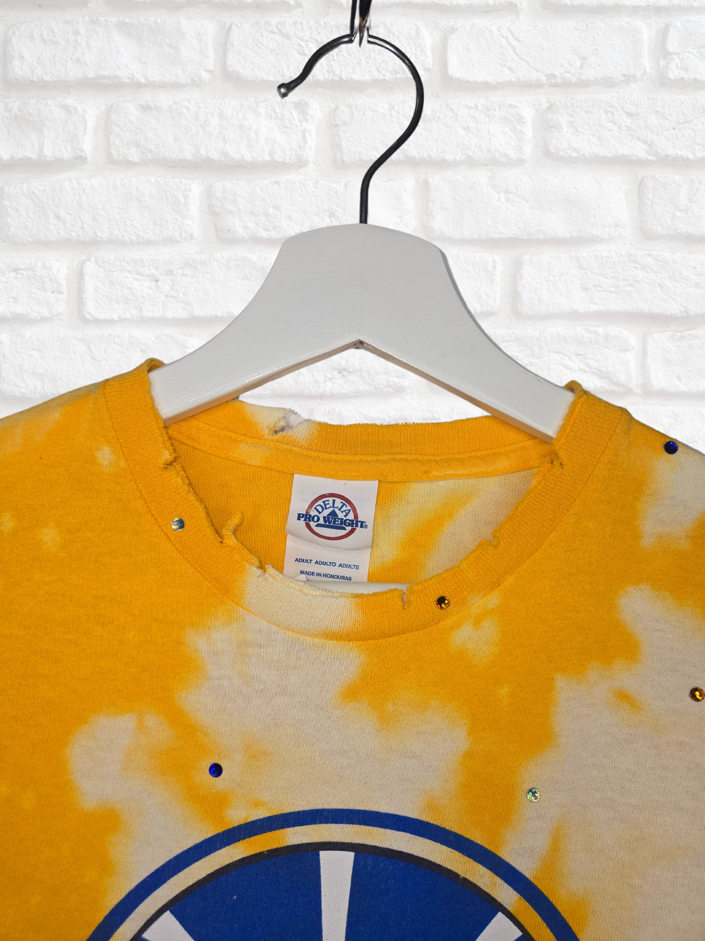 Golden State Warriors Crop Tee