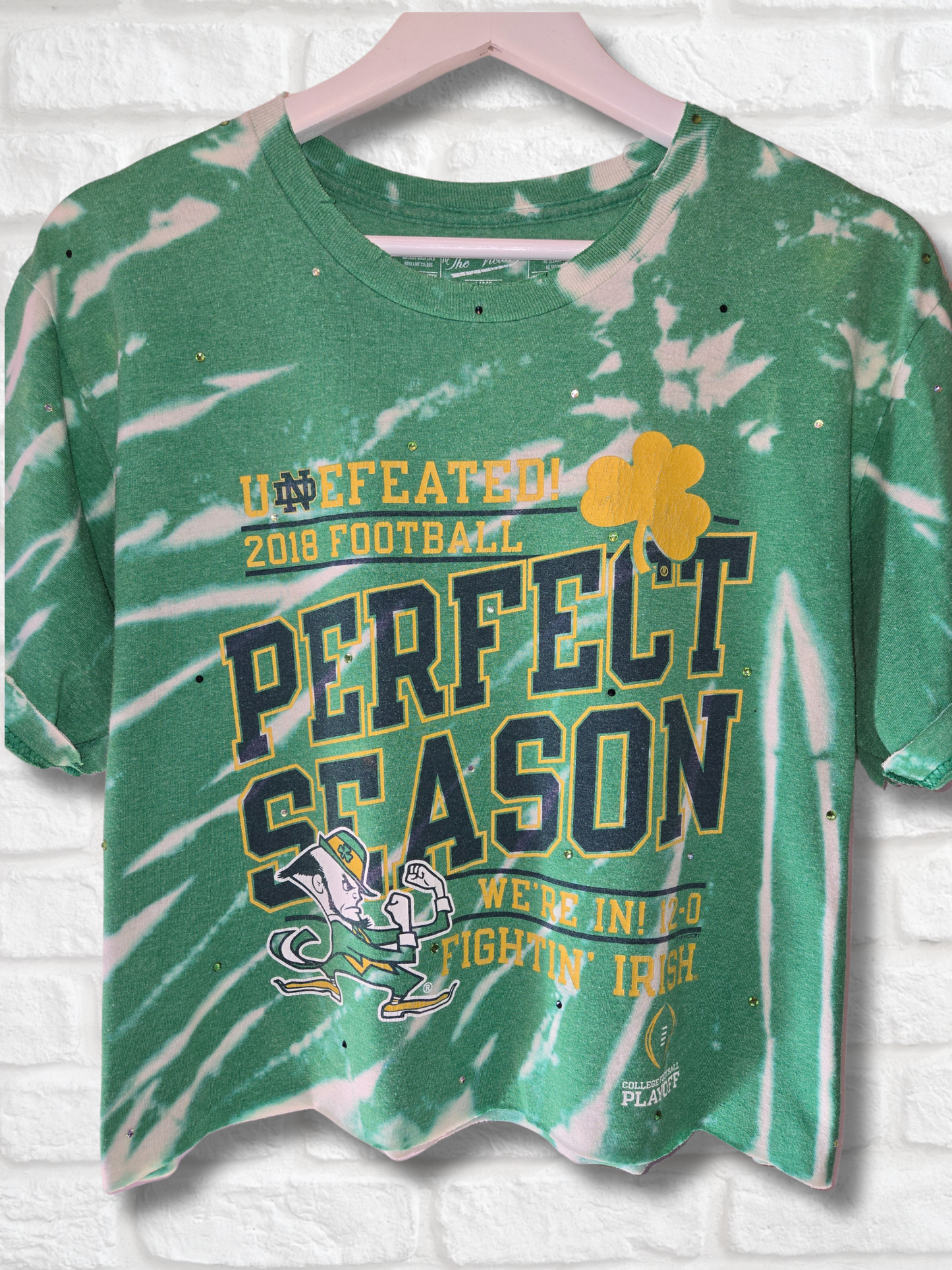 Notre Dame Fighting Irish Crop Tee