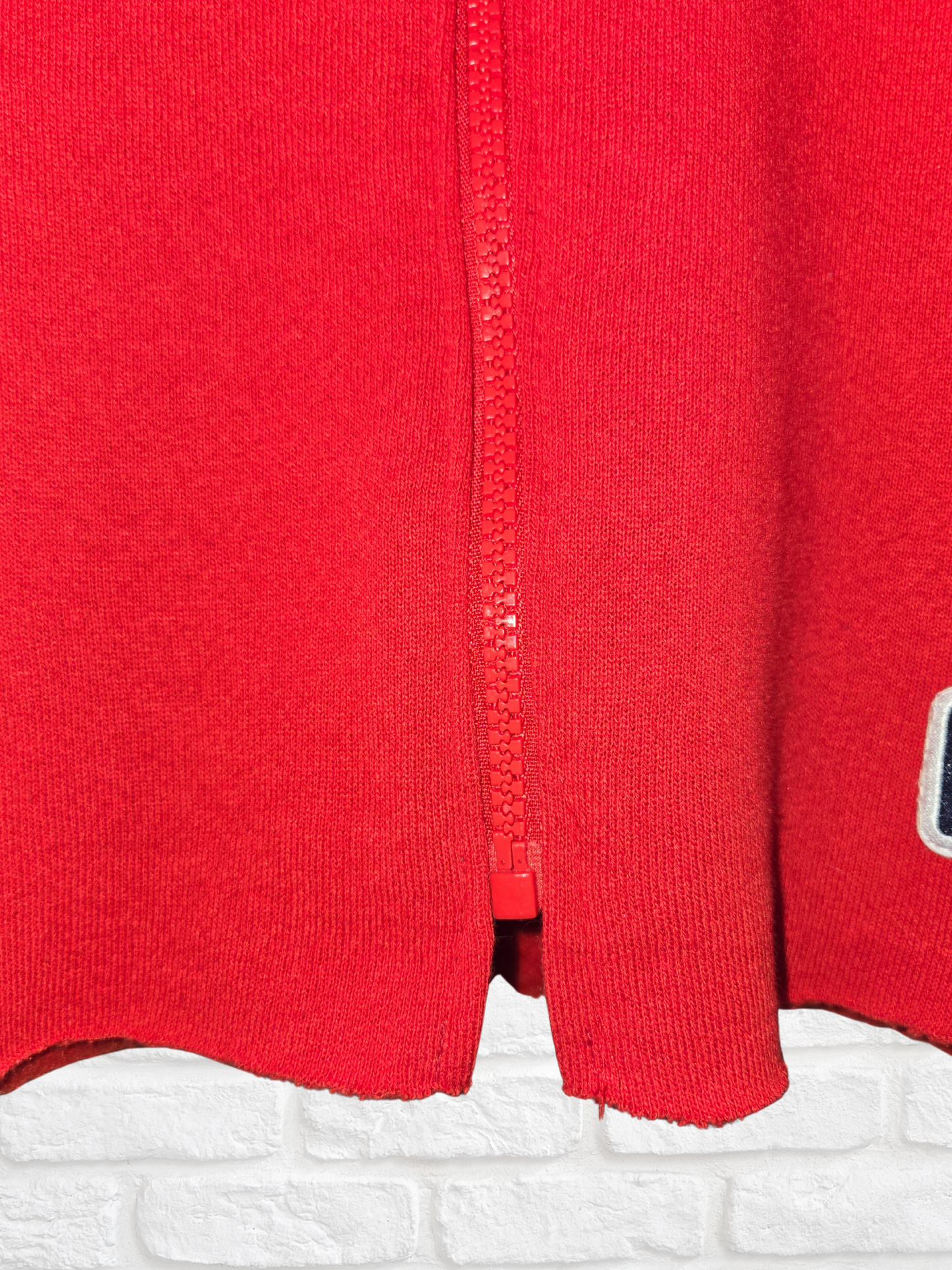 Texas Rangers Zip-Up Crop Sweatshirt
