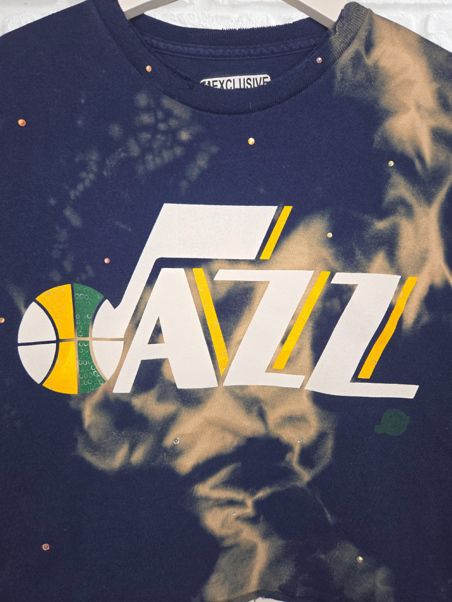 Utah Jazz Crop Tee