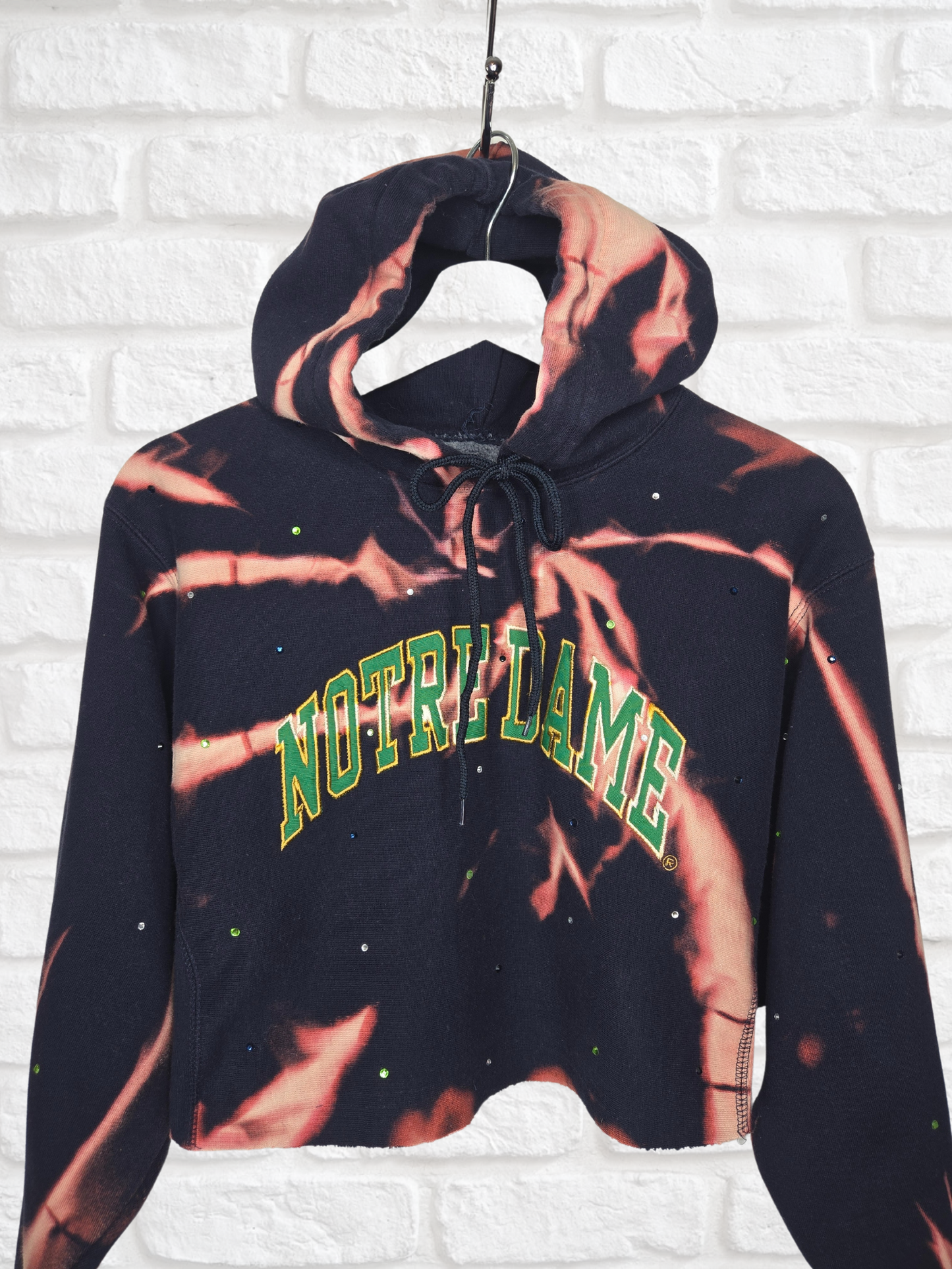 Notre Dame Fighting Irish Crop Hoodie
