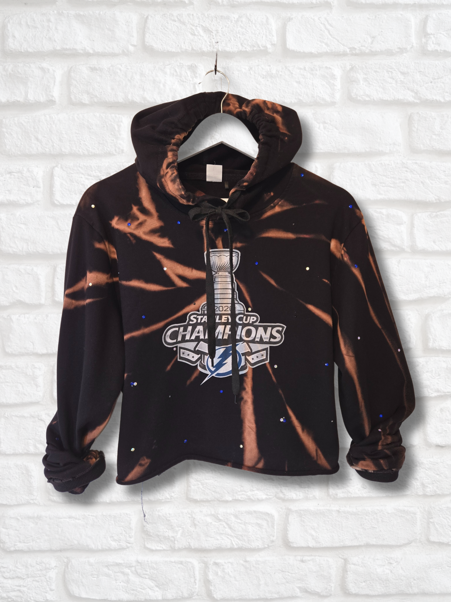 Tampa Bay Lightning Crop Hoodie