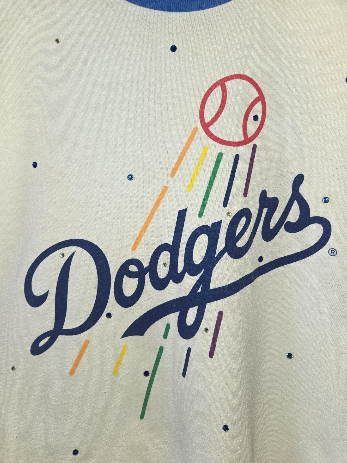 Los Angeles Dodgers Crop Top