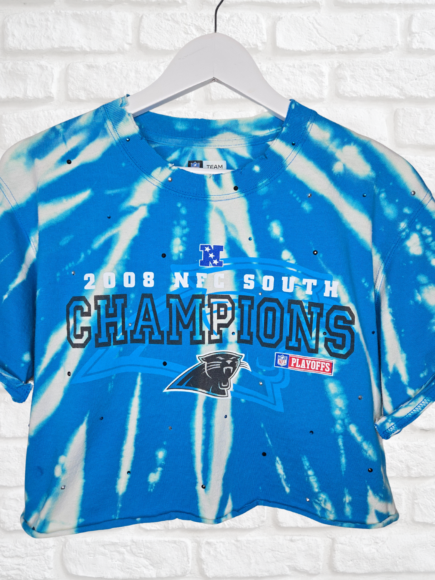 Carolina Panthers Crop Tee