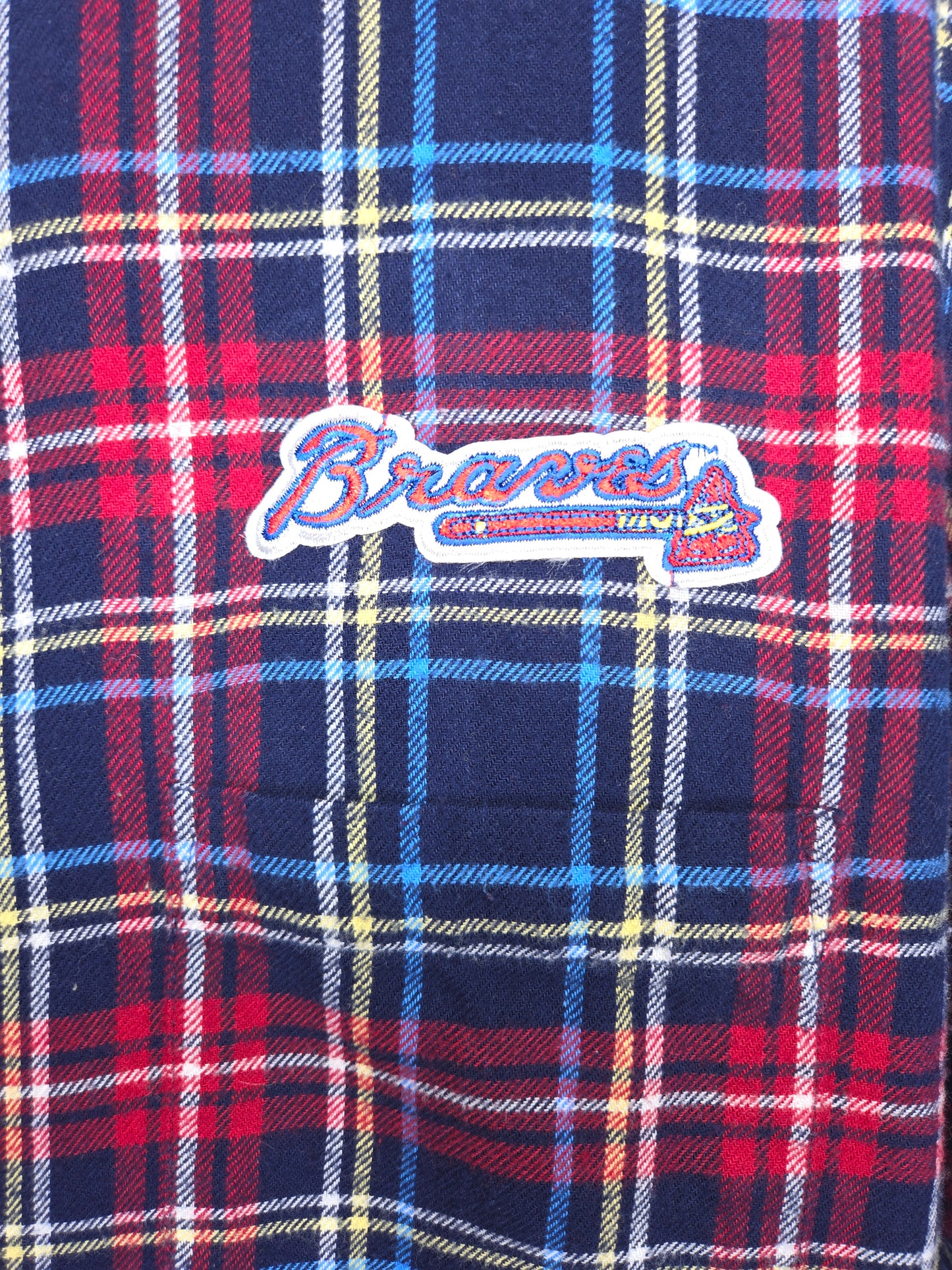 Atlanta Braves Crop Flannel