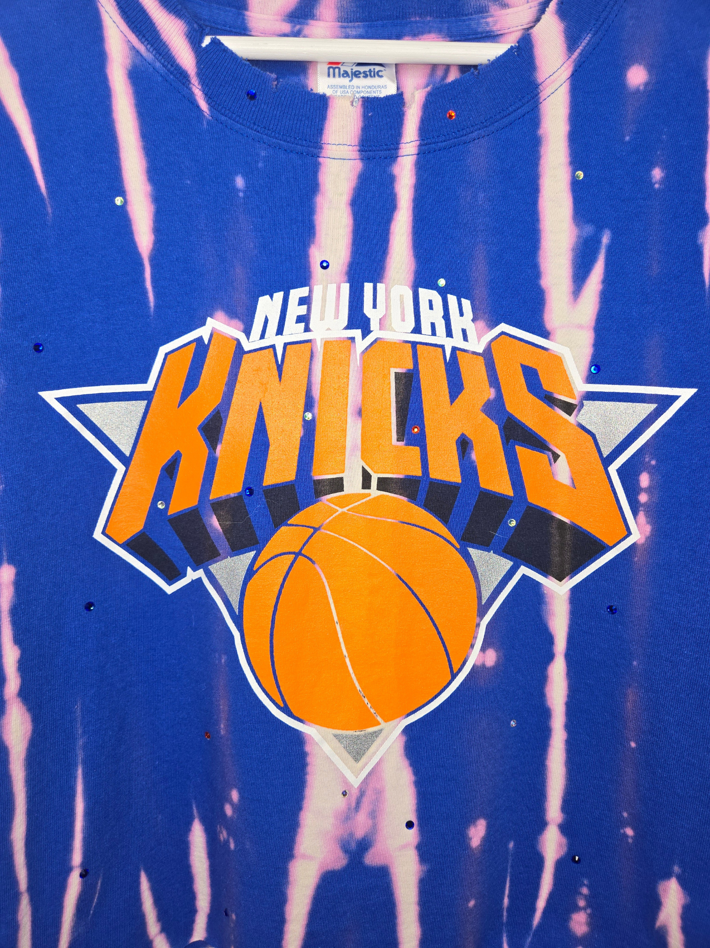New York Knicks Crop Tee