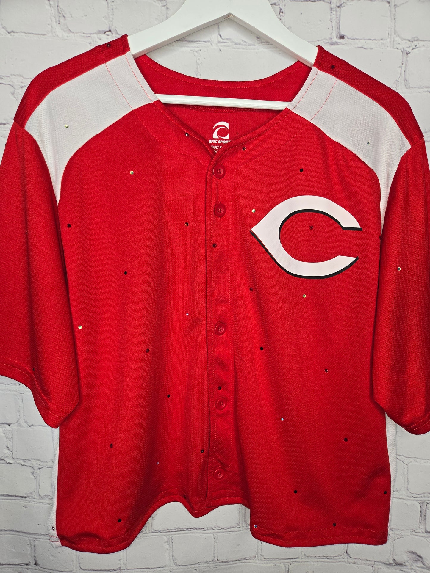 Cincinnati Reds Crop Jersey