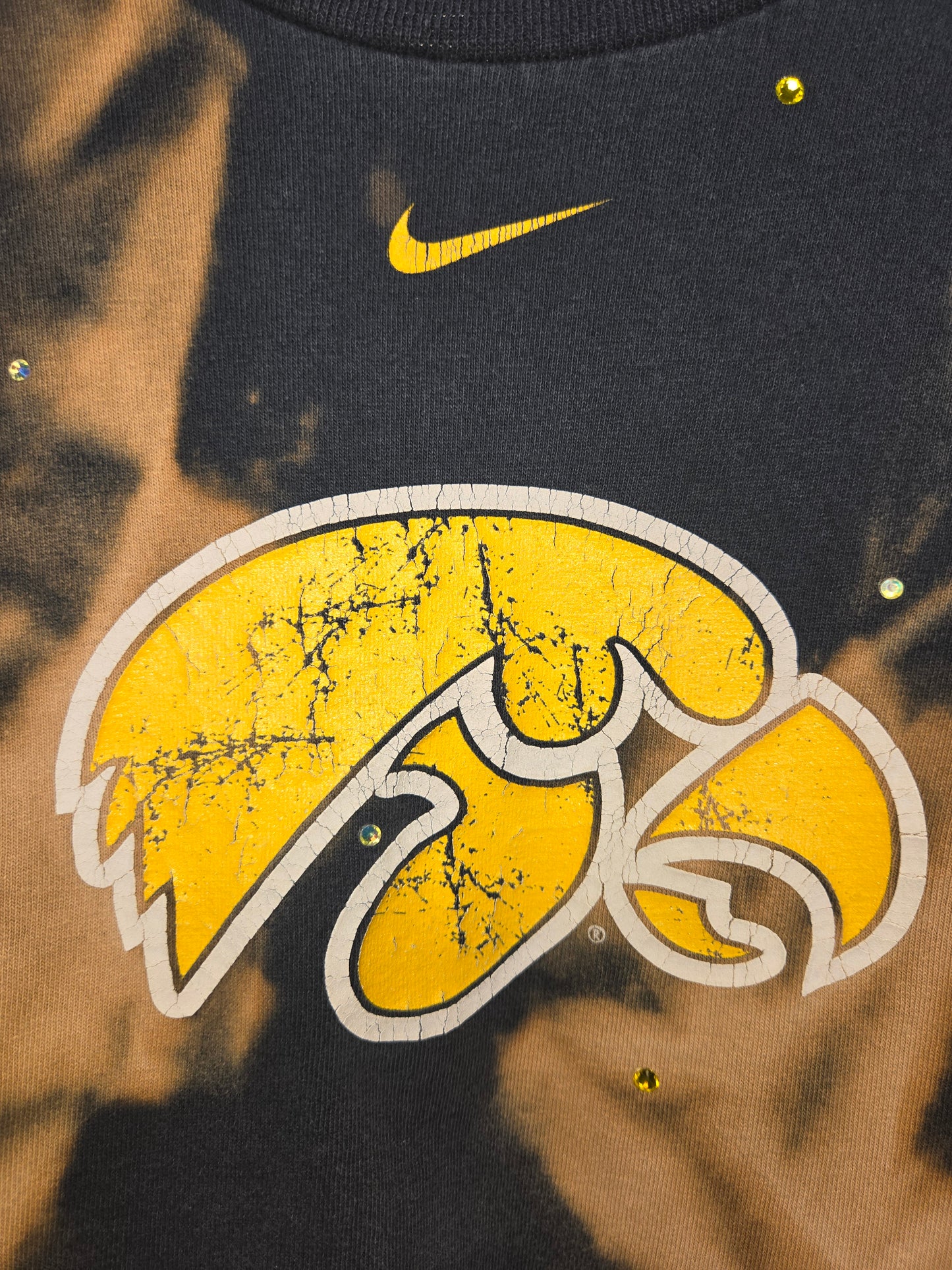 Iowa Hawkeyes Crop Tee