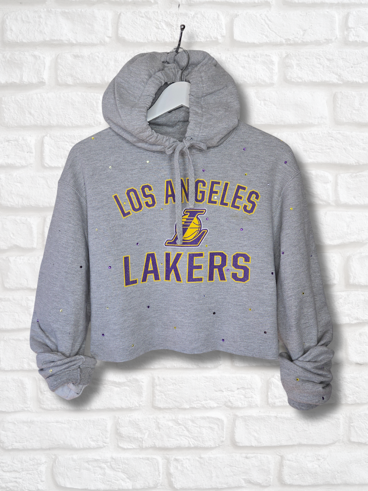Los Angeles Lakers Crop Hoodie