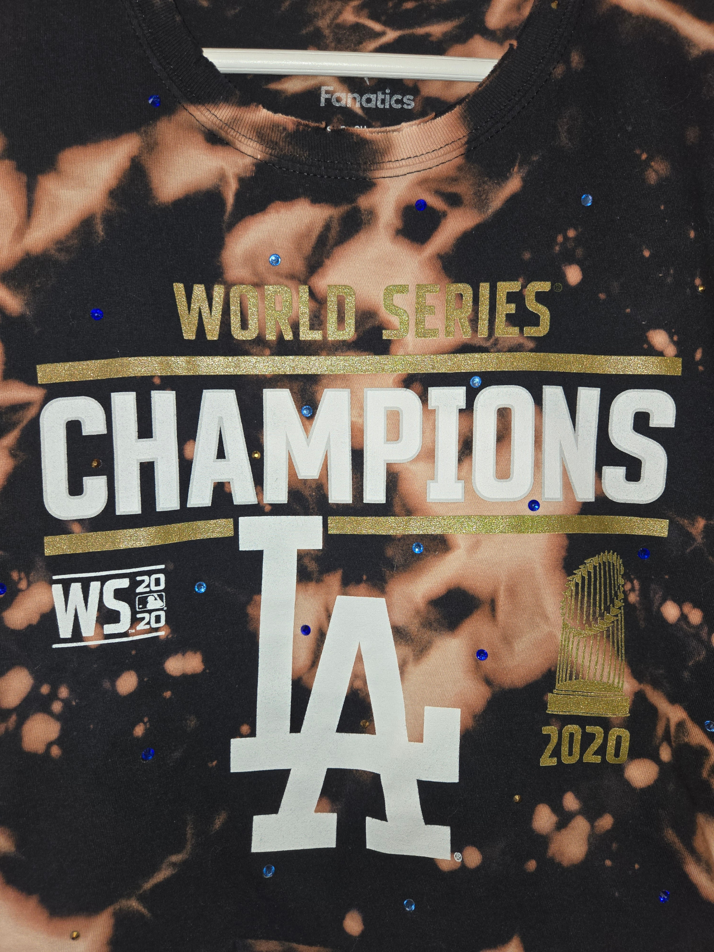 Los Angeles Dodgers Crop Tee