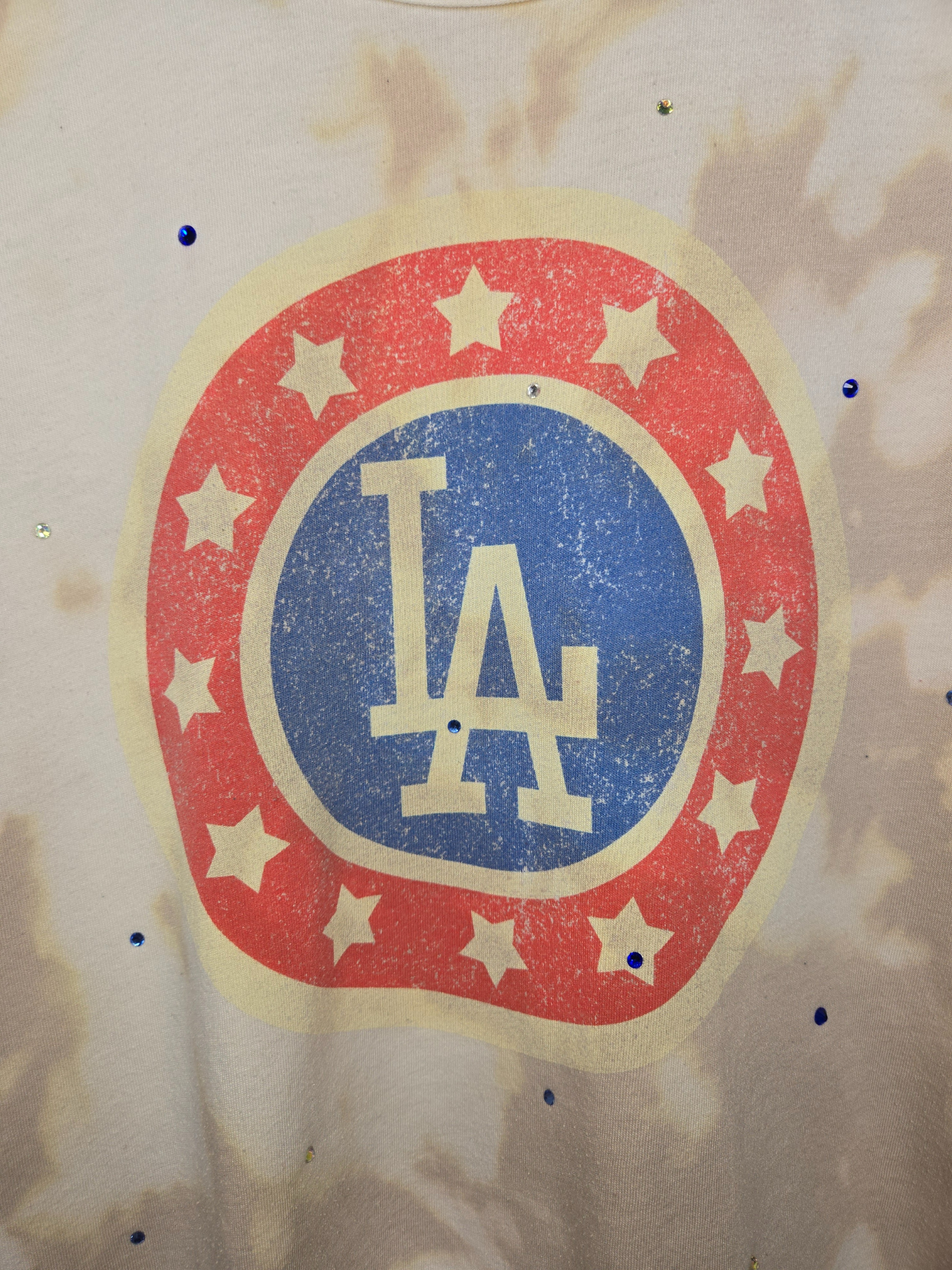Los Angeles Dodgers Crop Tee
