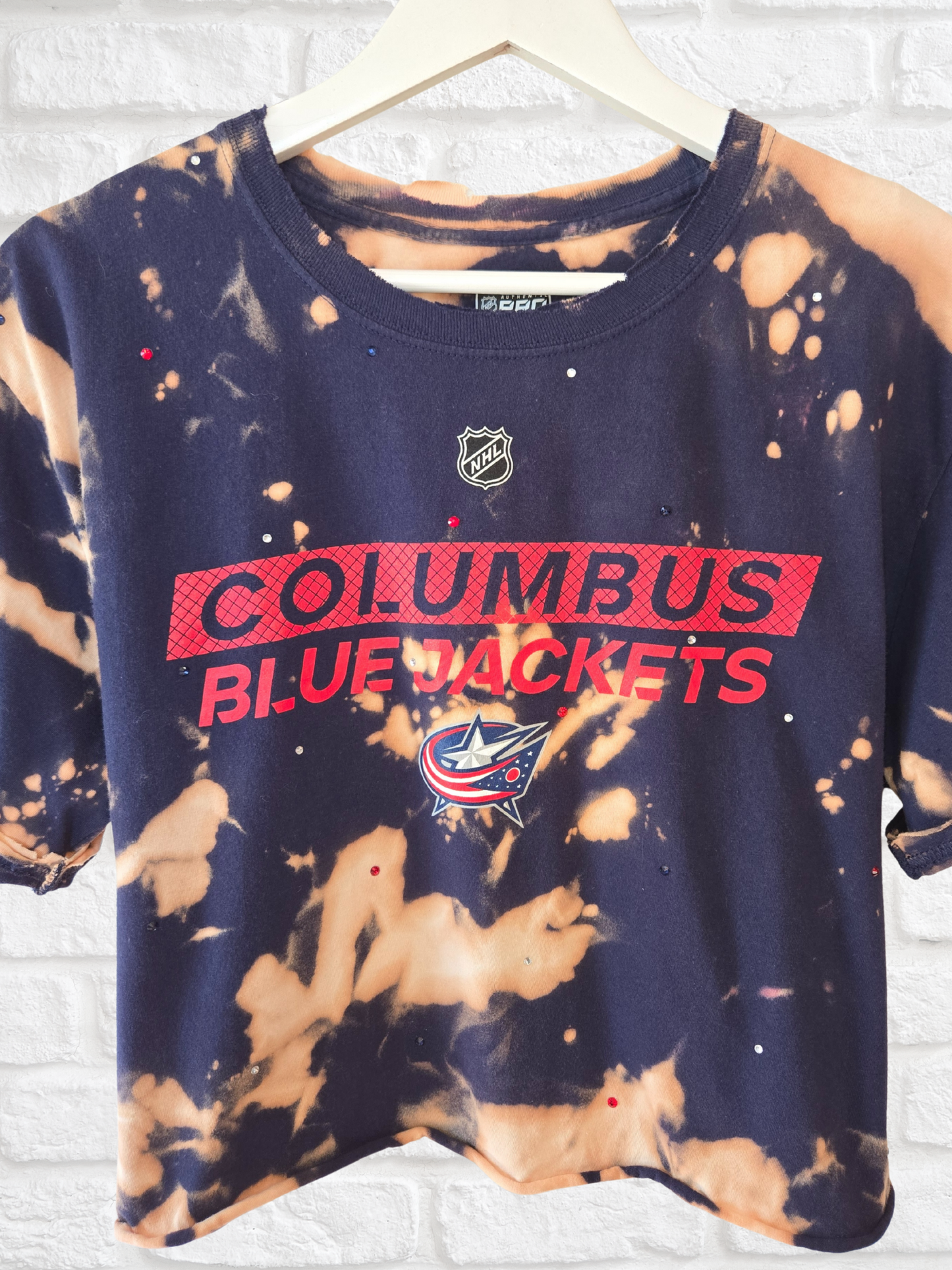 Columbus Blue Jackets Crop Top