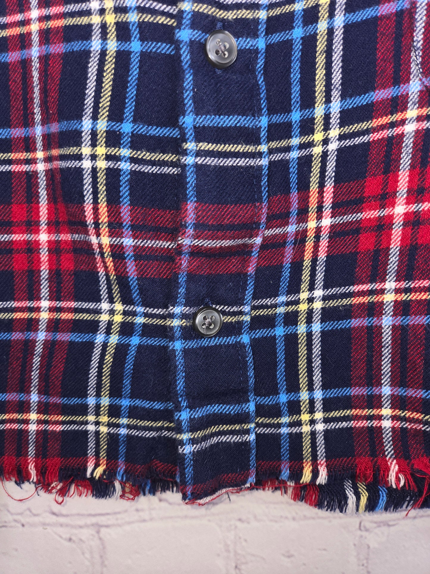 Atlanta Braves Crop Flannel