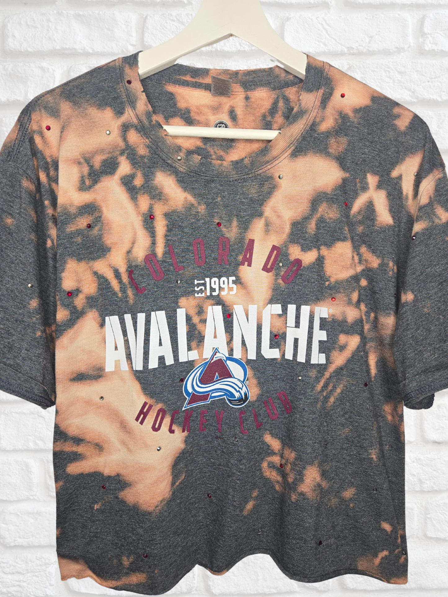 Colorado Avalanche Crop Tee