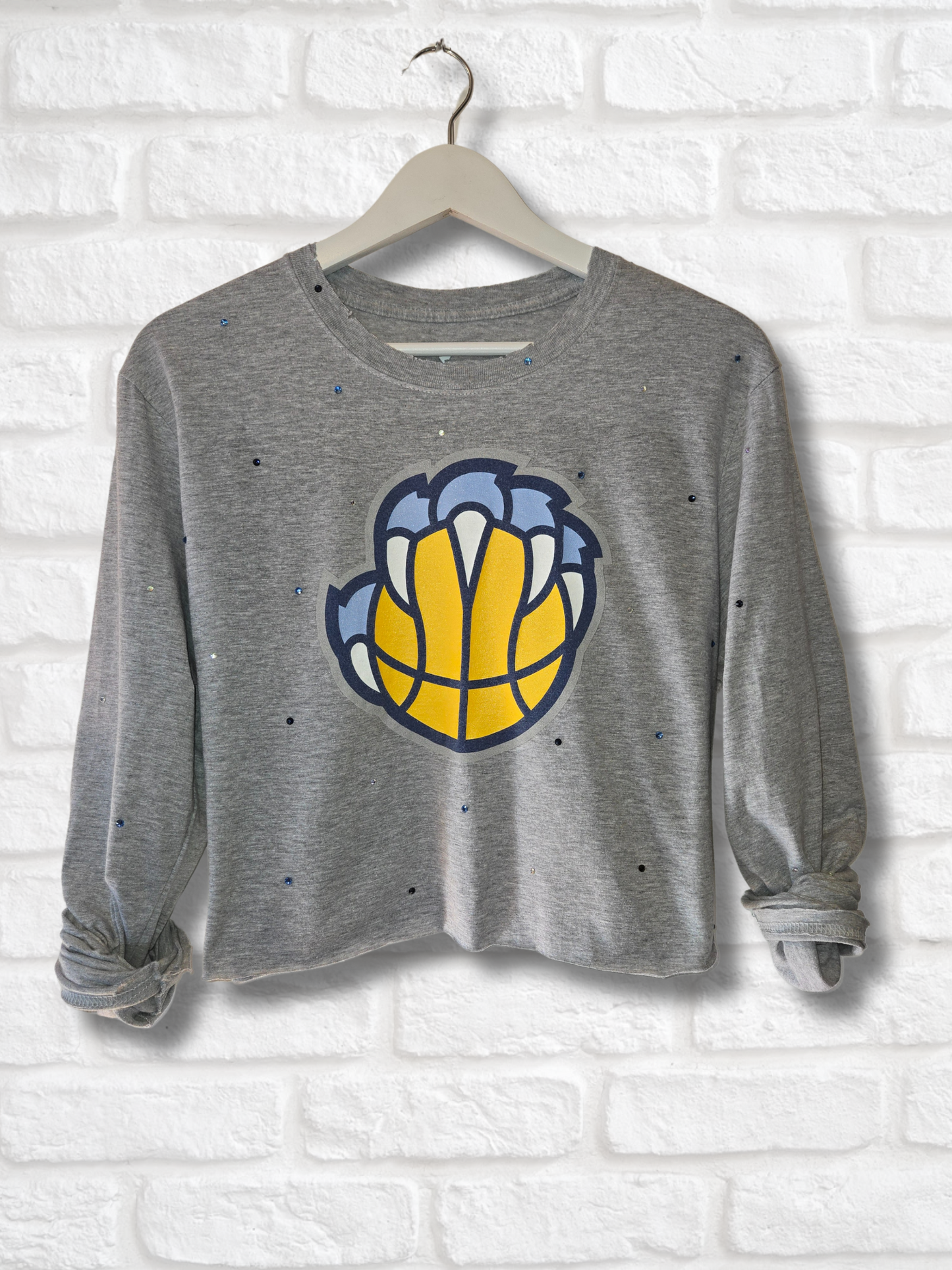 Memphis Grizzlies Crop Tee