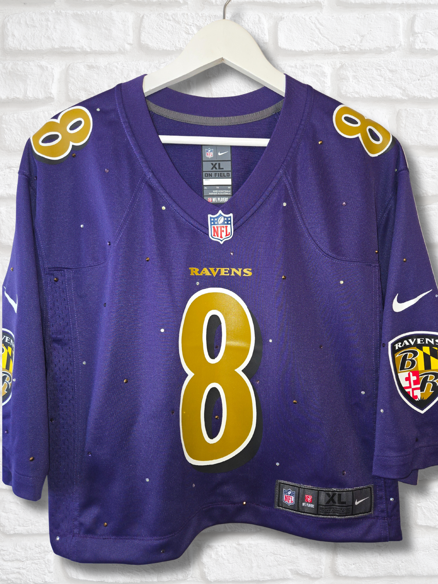 Baltimore Ravens Crop Jersey
